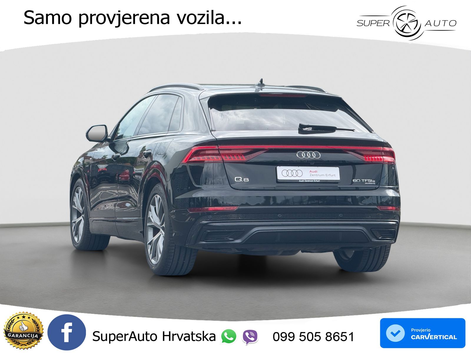 Audi Q8 60 TFSIe V6 (462 KS) quattro Tiptronic