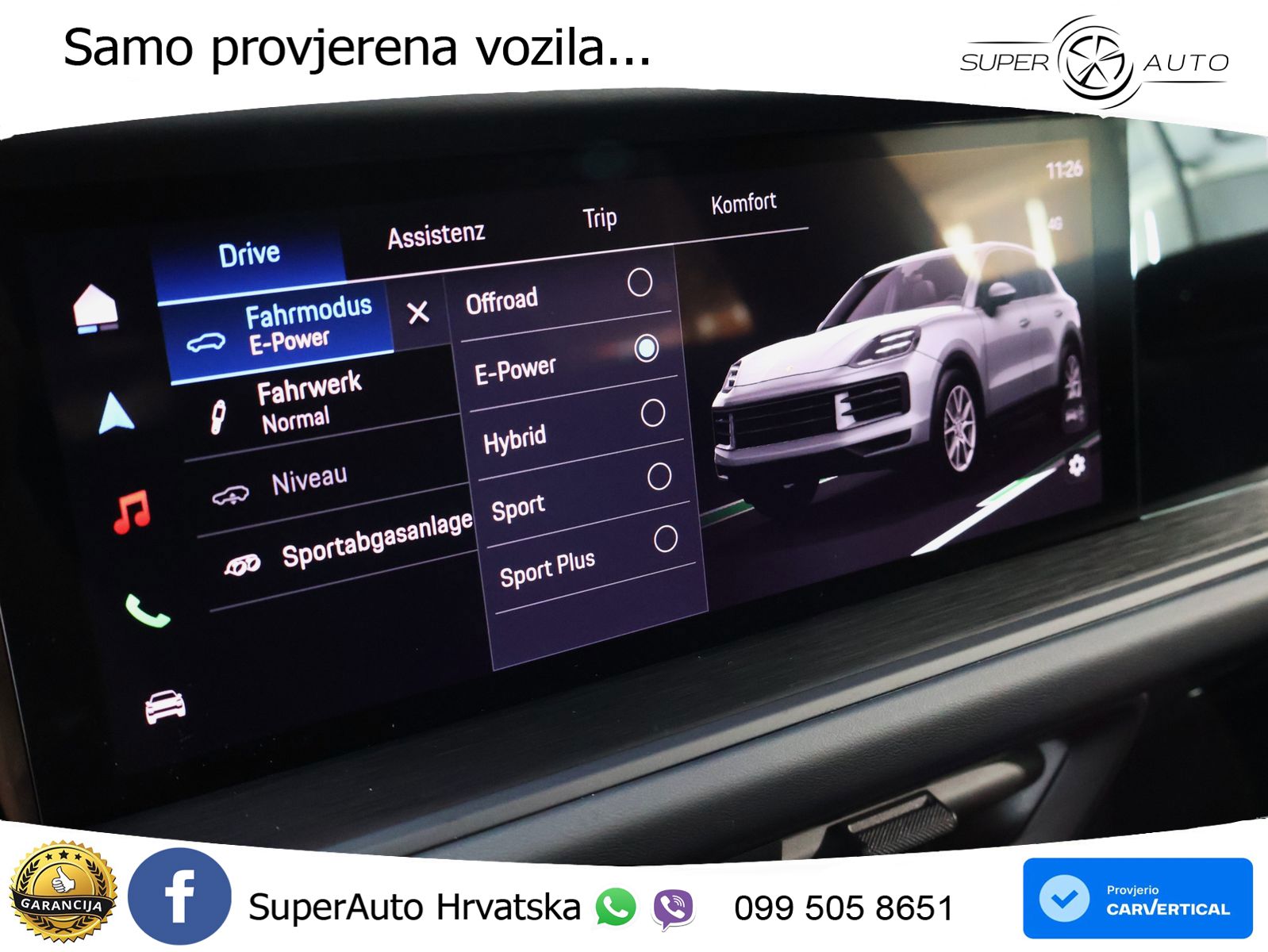 Porsche Cayenne 3.0 V6 (470 KS) E-Hybrid Tiptronic S