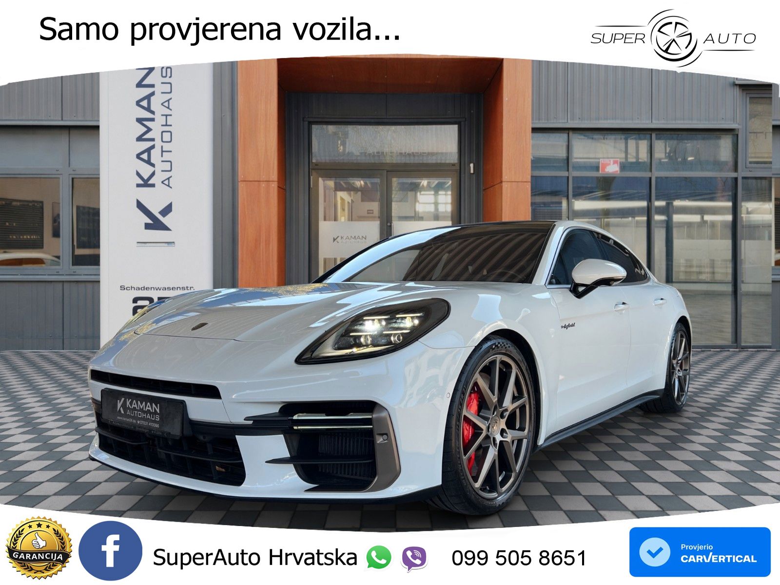 Porsche Panamera Turbo 4.0 V8 (680 KS) E-Hybrid PDK ACC+HEAD+4xGR SJED+360+PANO
