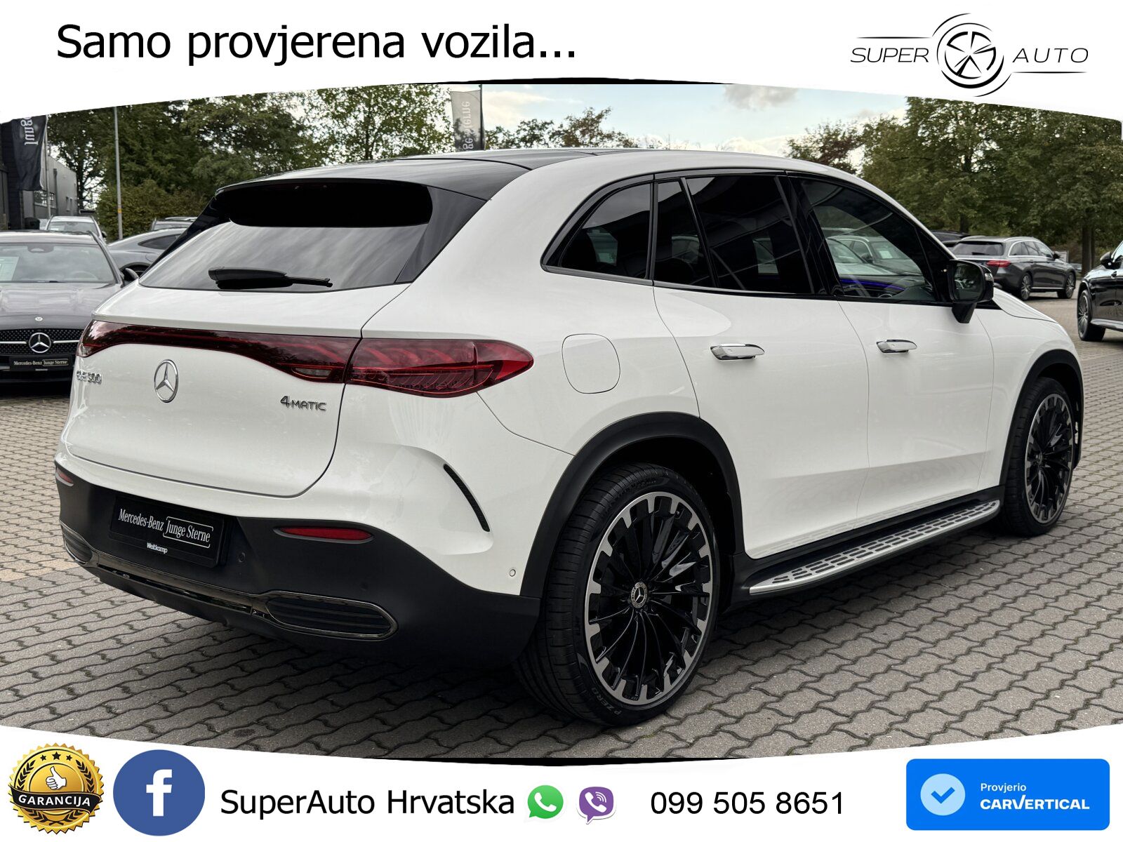 Mercedes EQE SUV 500 105 kWh (408 KS) 4MATIC