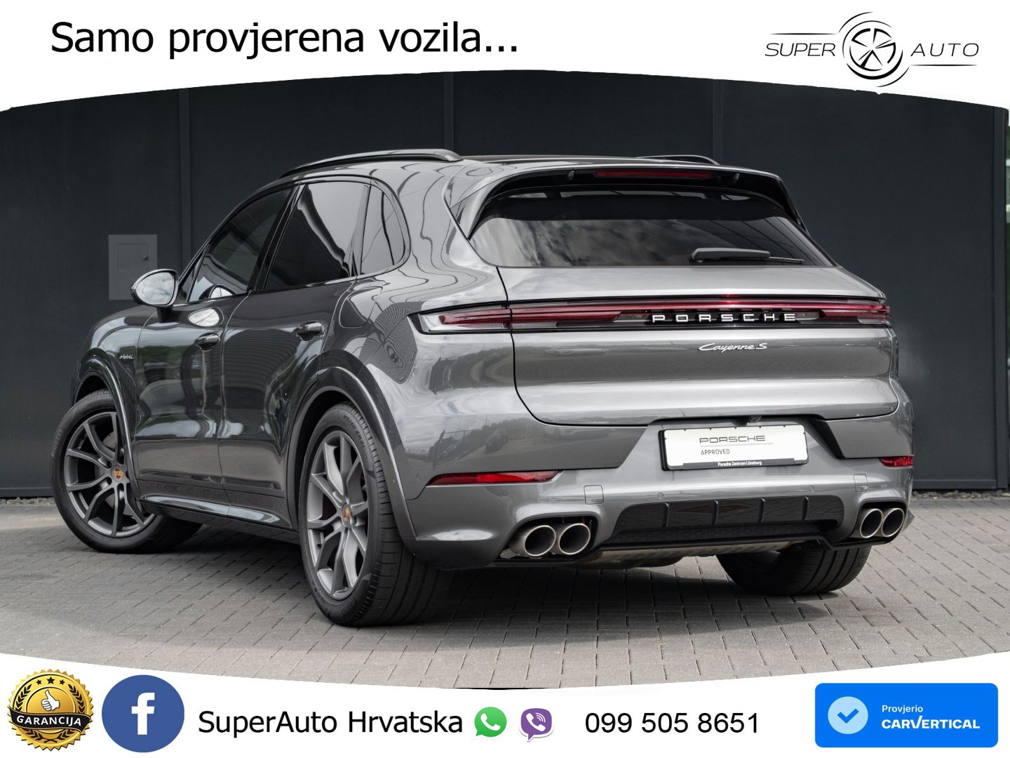 Porsche Cayenne S 3.0 V6 (519 KS) E-Hybrid Tiptronic S