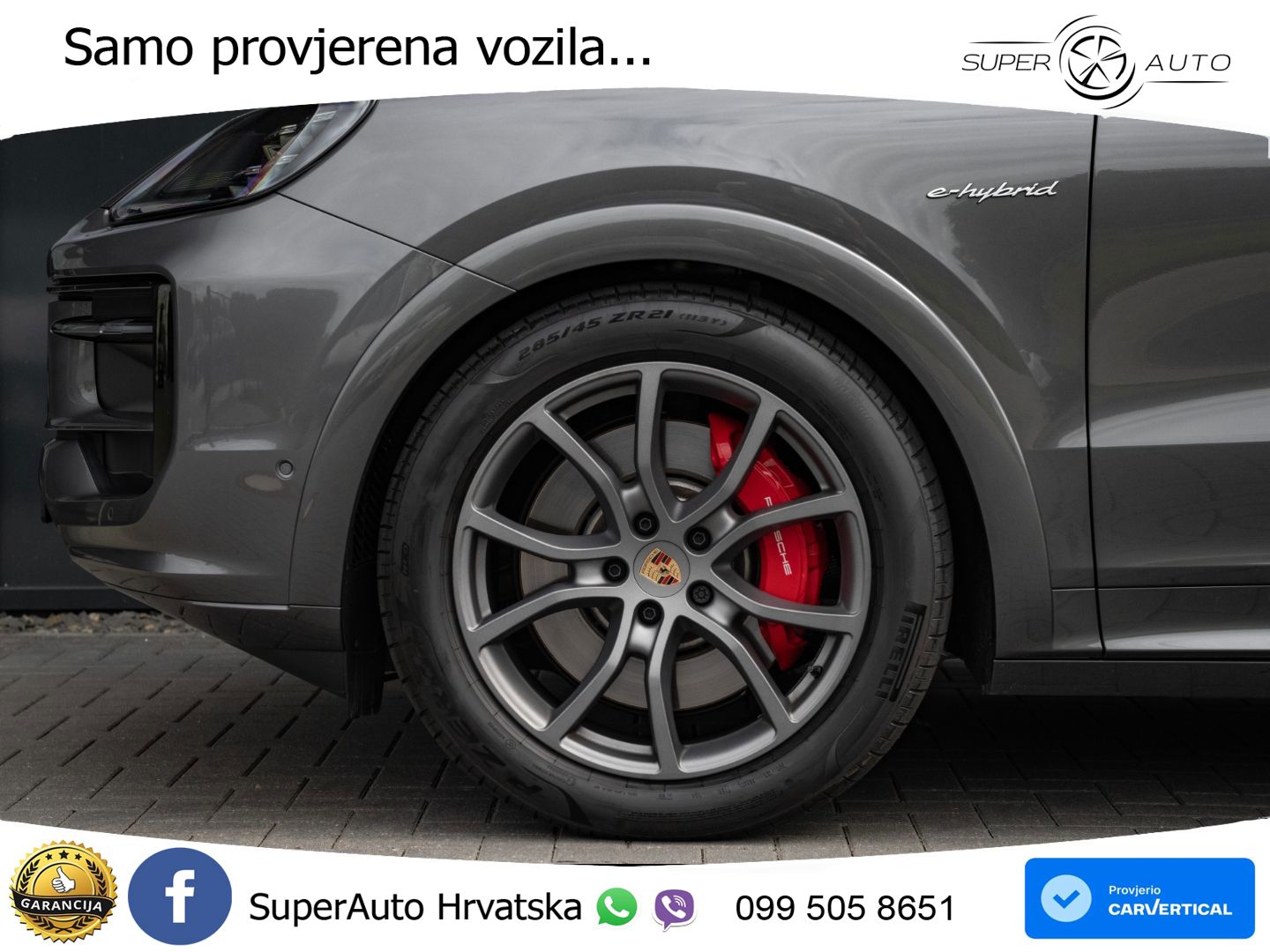 Porsche Cayenne S 3.0 V6 (519 KS) E-Hybrid Tiptronic S
