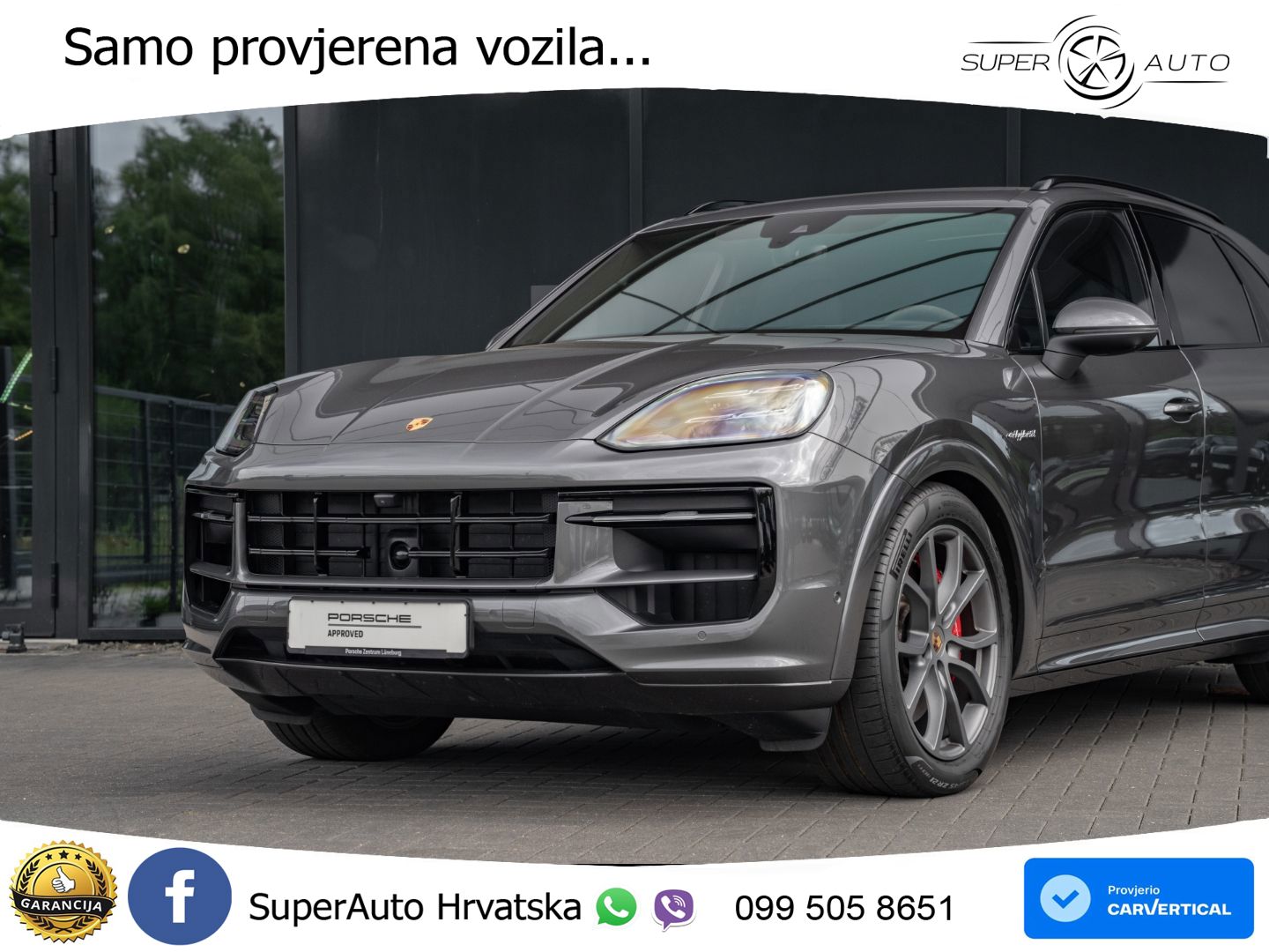 Porsche Cayenne S 3.0 V6 (519 KS) E-Hybrid Tiptronic S