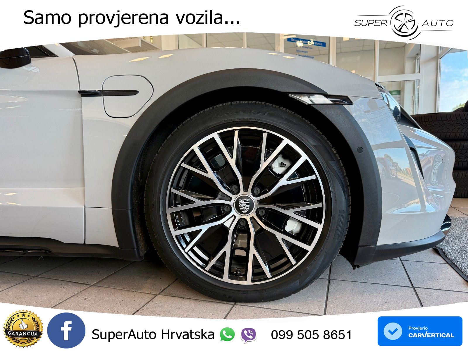 Porsche Taycan Cross Turismo 4S 93.4 kWh (571 KS)
