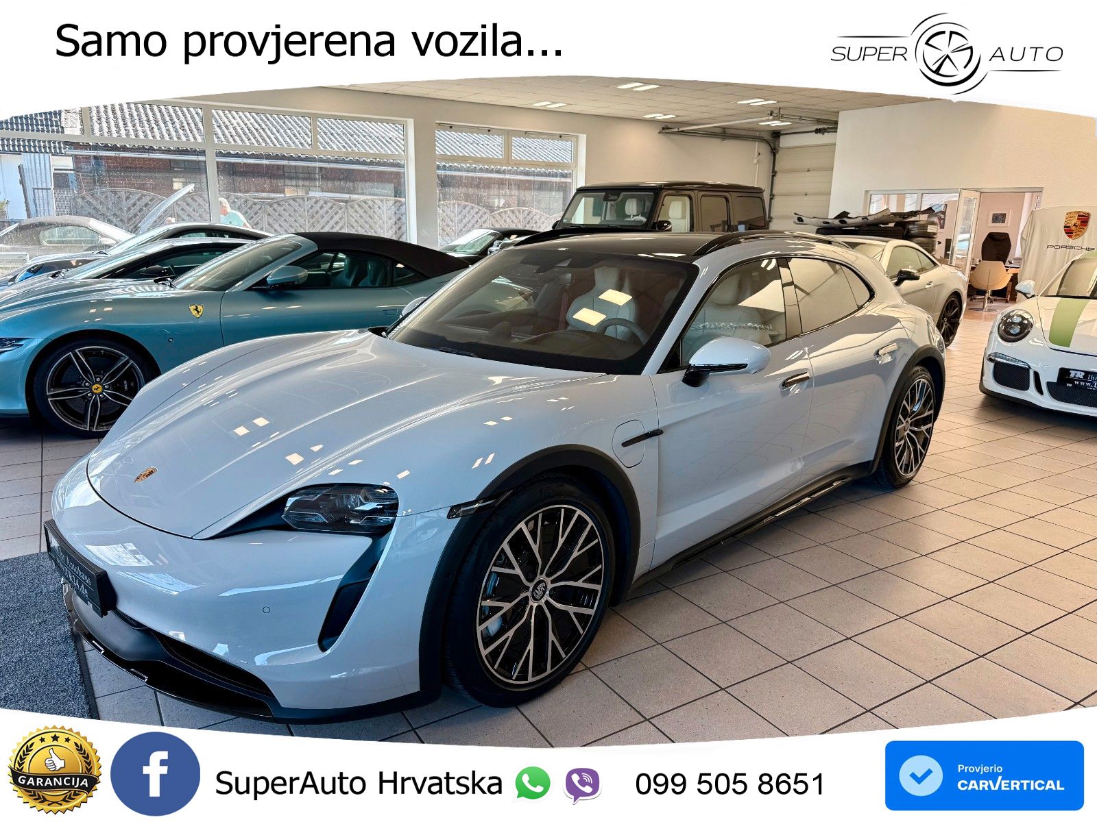 Porsche Taycan Cross Turismo 4S 93.4 kWh (571 KS)