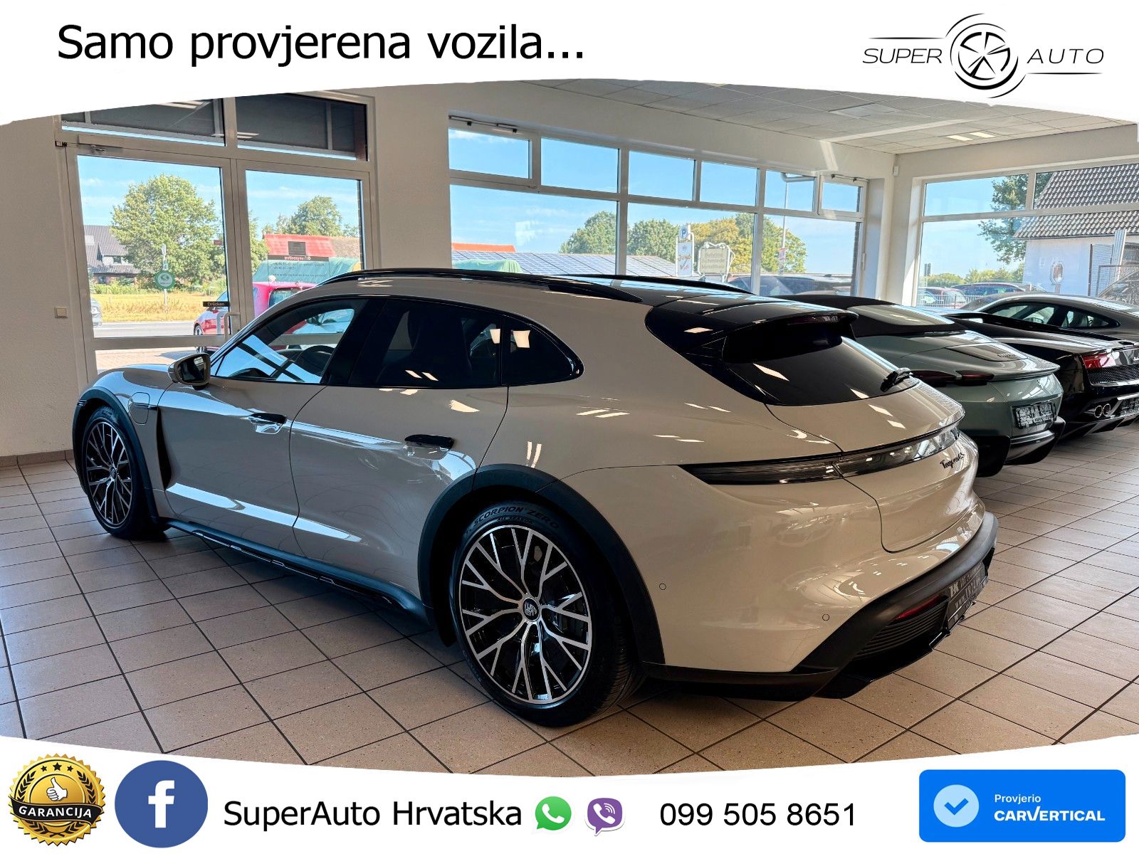 Porsche Taycan Cross Turismo 4S 93.4 kWh (571 KS)