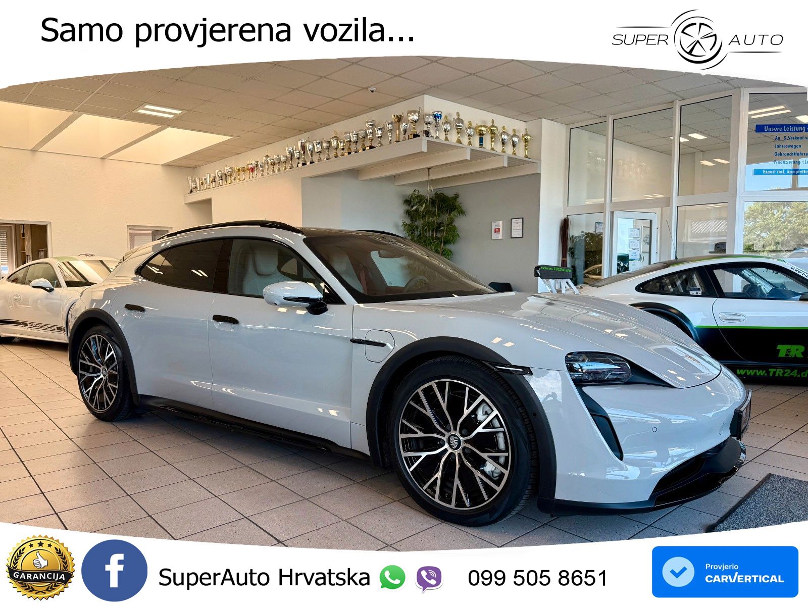 Porsche Taycan Cross Turismo 4S 93.4 kWh (571 KS)