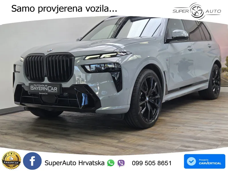 BMW X7 40d (352 KS) xDrive Steptronic M Sport LED+GR SJED+ACC