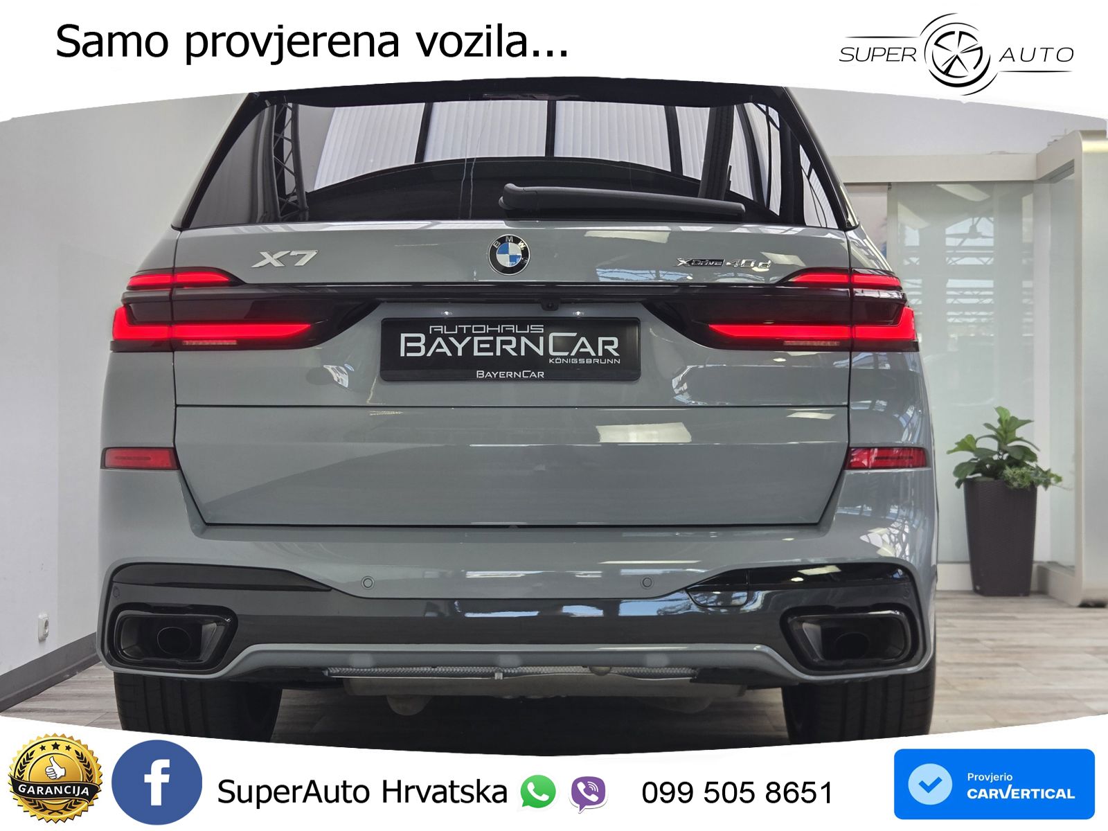 BMW X7 40d (352 KS) xDrive Steptronic M Sport LED+GR SJED+ACC