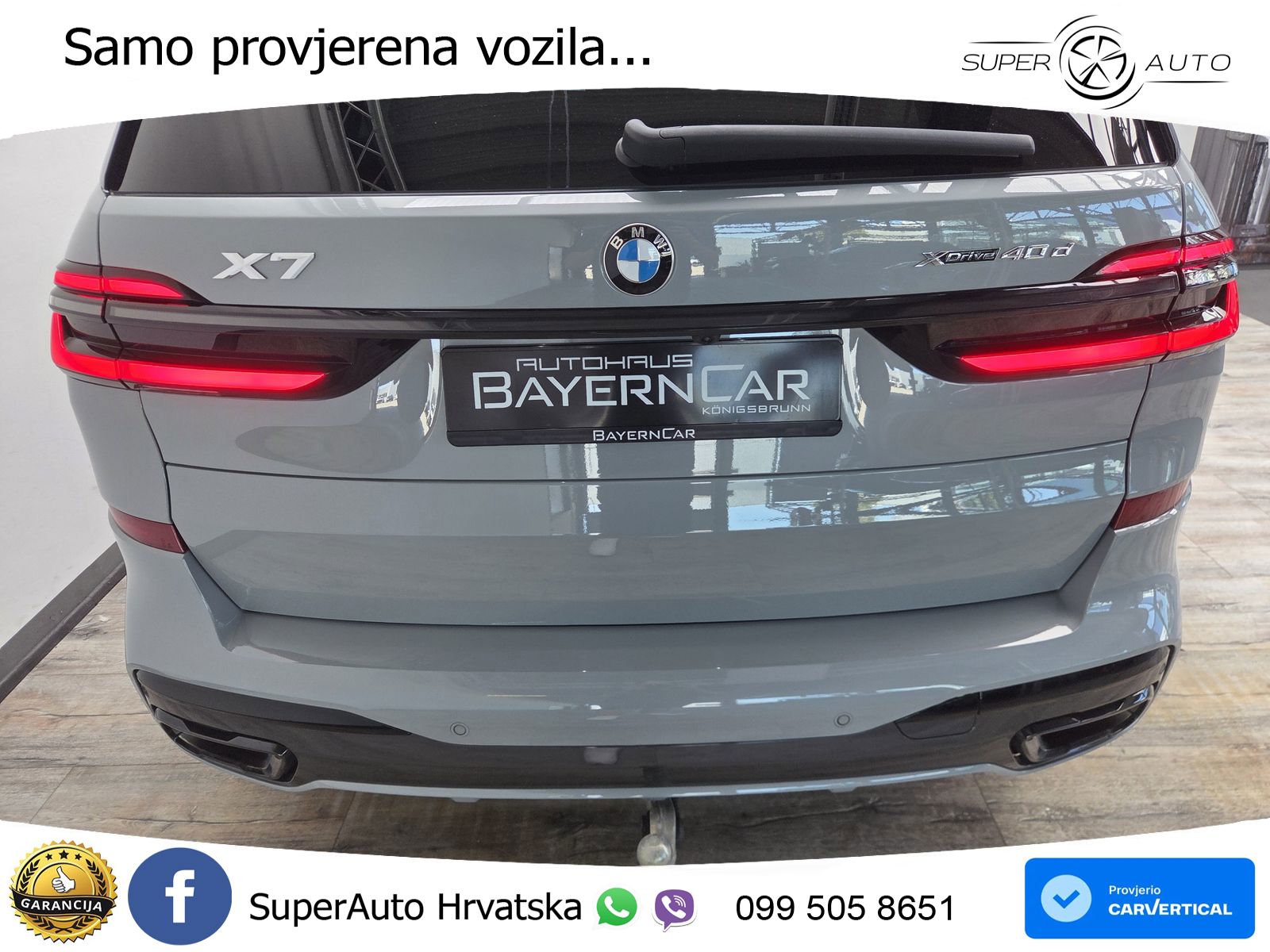 BMW X7 40d (352 KS) xDrive Steptronic M Sport LED+GR SJED+ACC