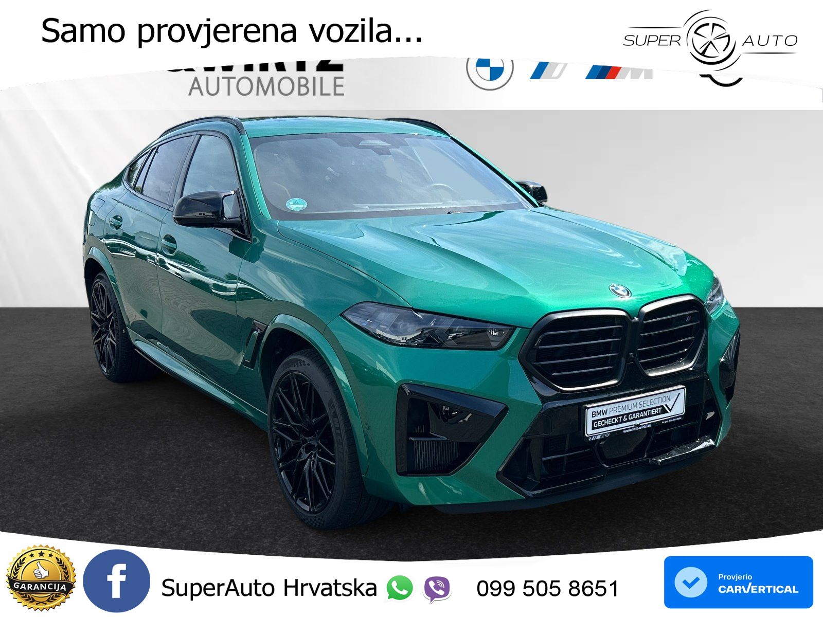 BMW X6 M Competition 4.4 V8 (625 KS) xDrive Steptronic LED+GR SJED+ACC