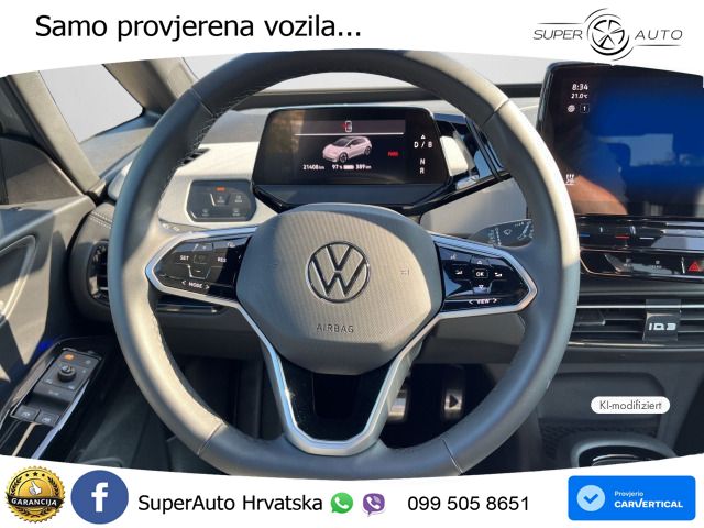 Volkswagen ID.3 Pro 62 kWh (204 KS)