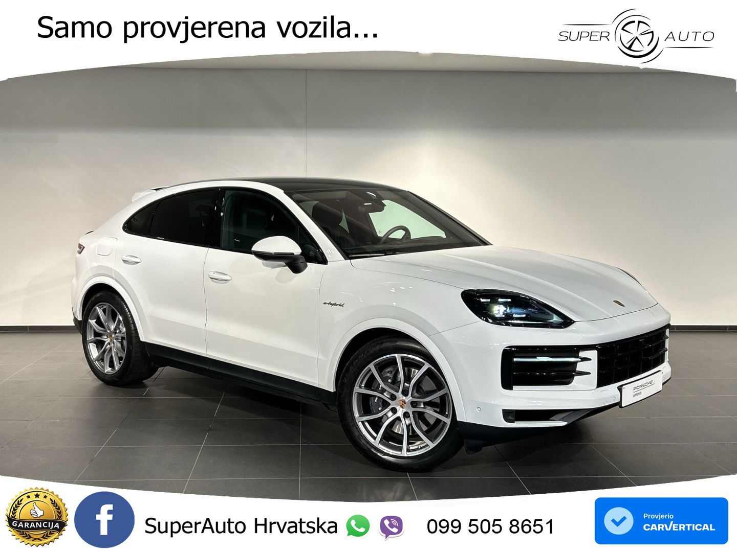 Porsche Cayenne Coupe 3.0 V6 (470 KS) E-Hybrid Tiptronic S
