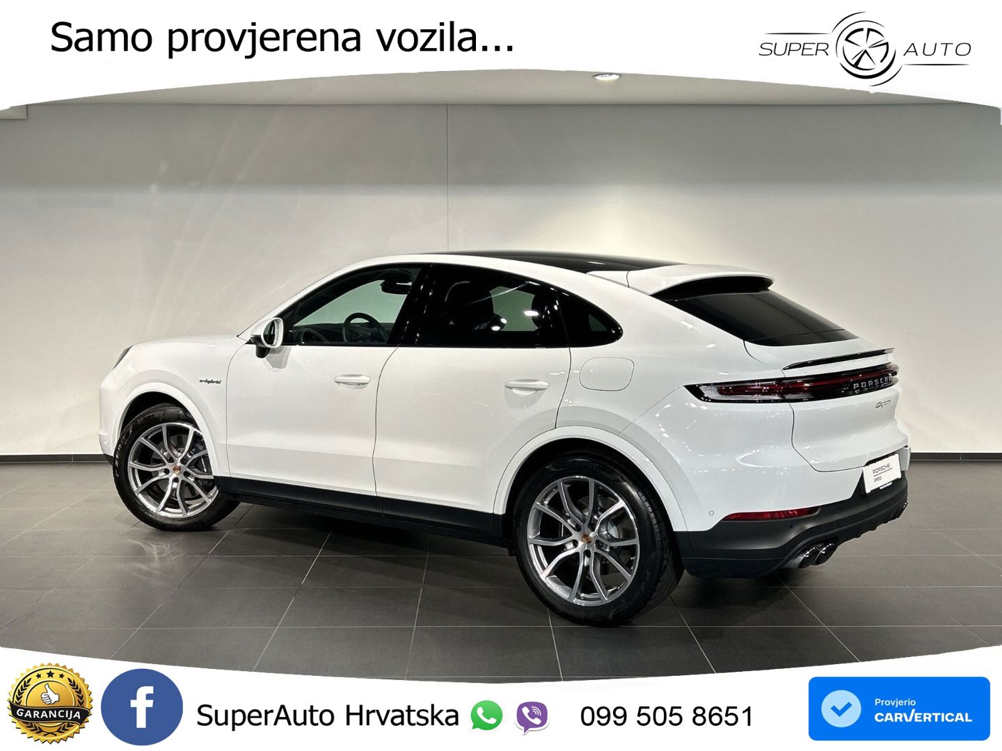 Porsche Cayenne Coupe 3.0 V6 (470 KS) E-Hybrid Tiptronic S