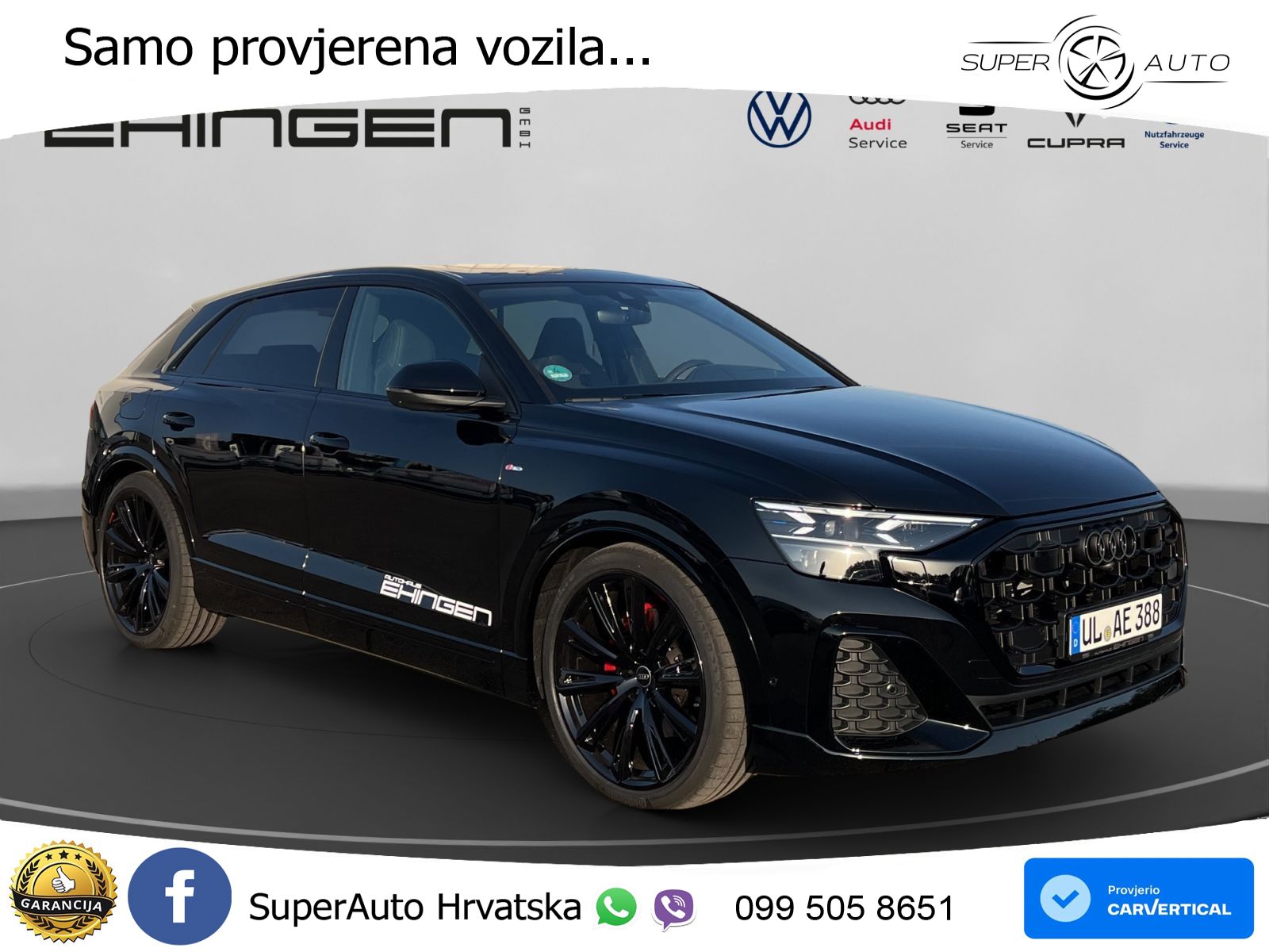 Audi Q8 50 TDI V6 (286 KS) quattro Tiptronic
