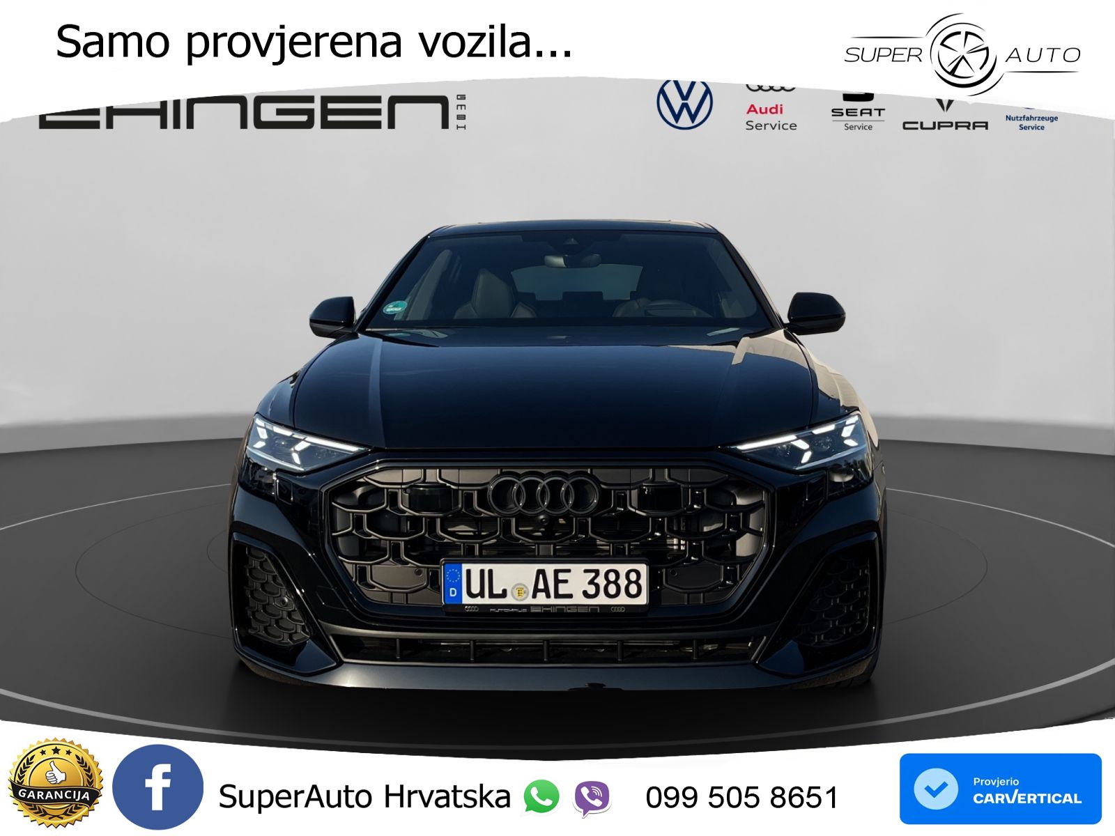 Audi Q8 50 TDI V6 (286 KS) quattro Tiptronic