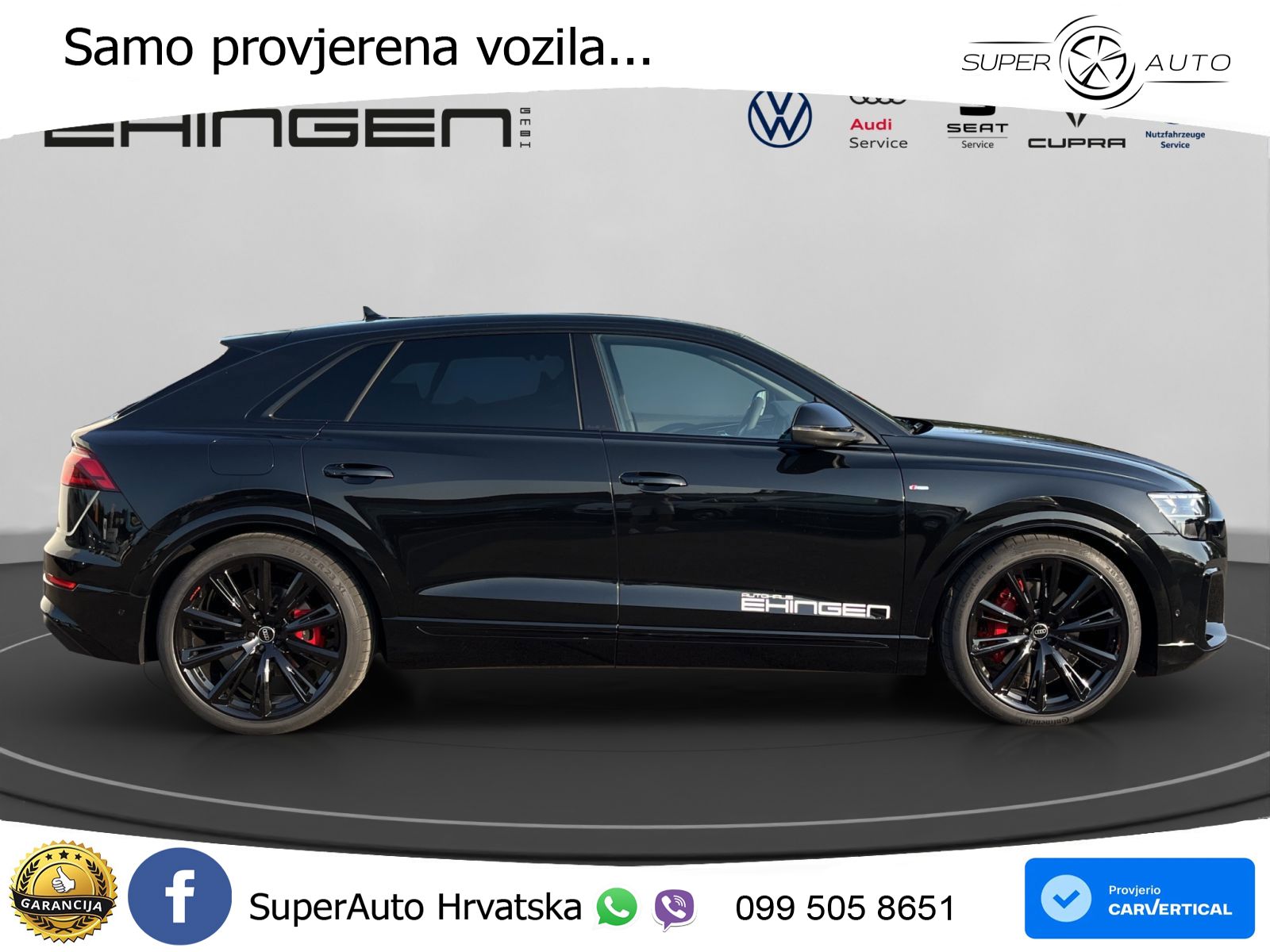 Audi Q8 50 TDI V6 (286 KS) quattro Tiptronic