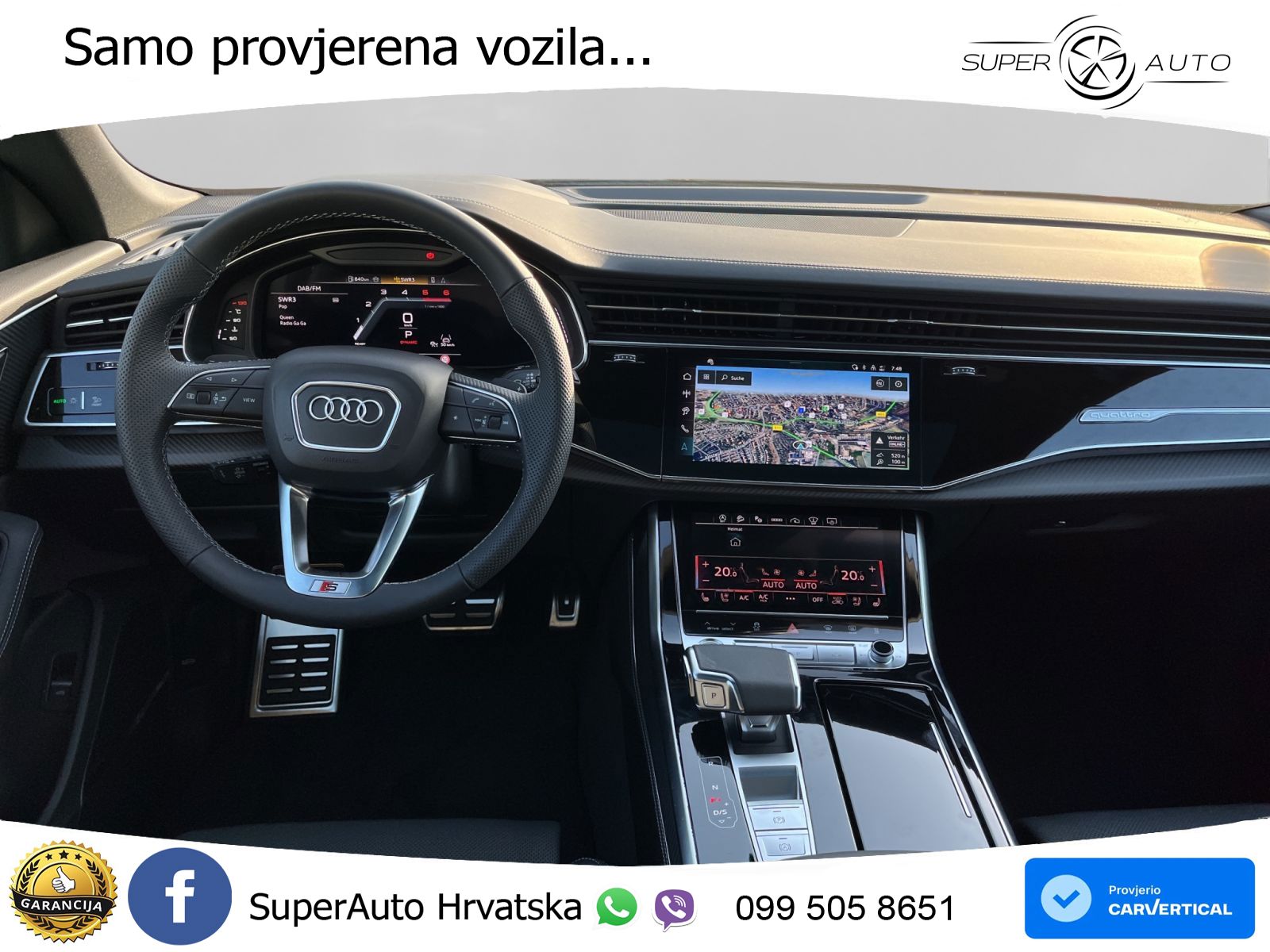 Audi Q8 50 TDI V6 (286 KS) quattro Tiptronic