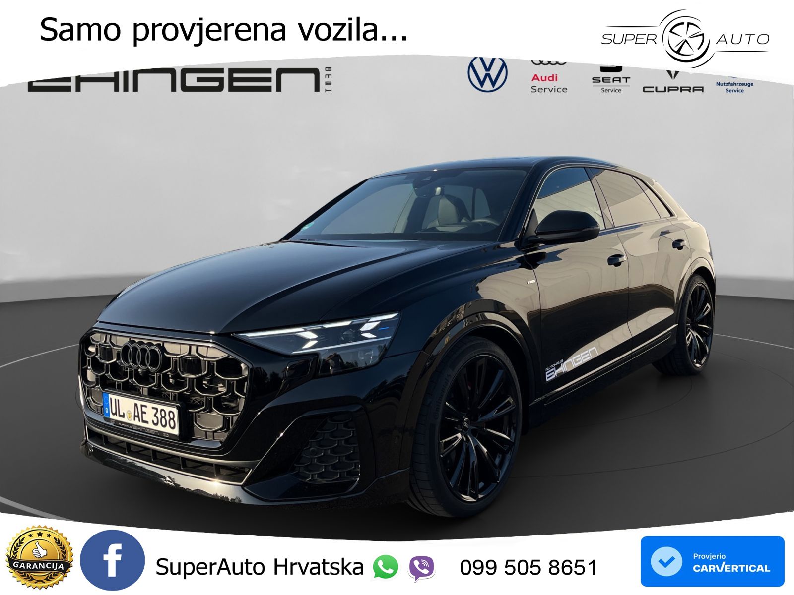 Audi Q8 50 TDI V6 (286 KS) quattro Tiptronic