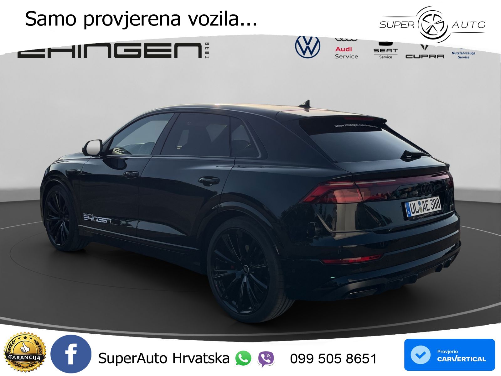 Audi Q8 50 TDI V6 (286 KS) quattro Tiptronic