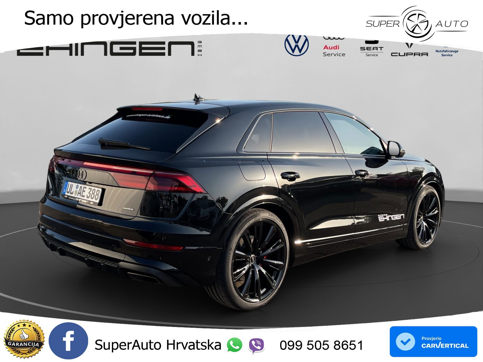 Audi Q8 50 TDI V6 (286 KS) quattro Tiptronic