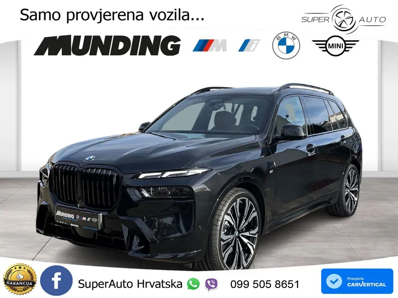 BMW X7 40d (352 KS) xDrive Steptronic LED+GR SJED+ACC