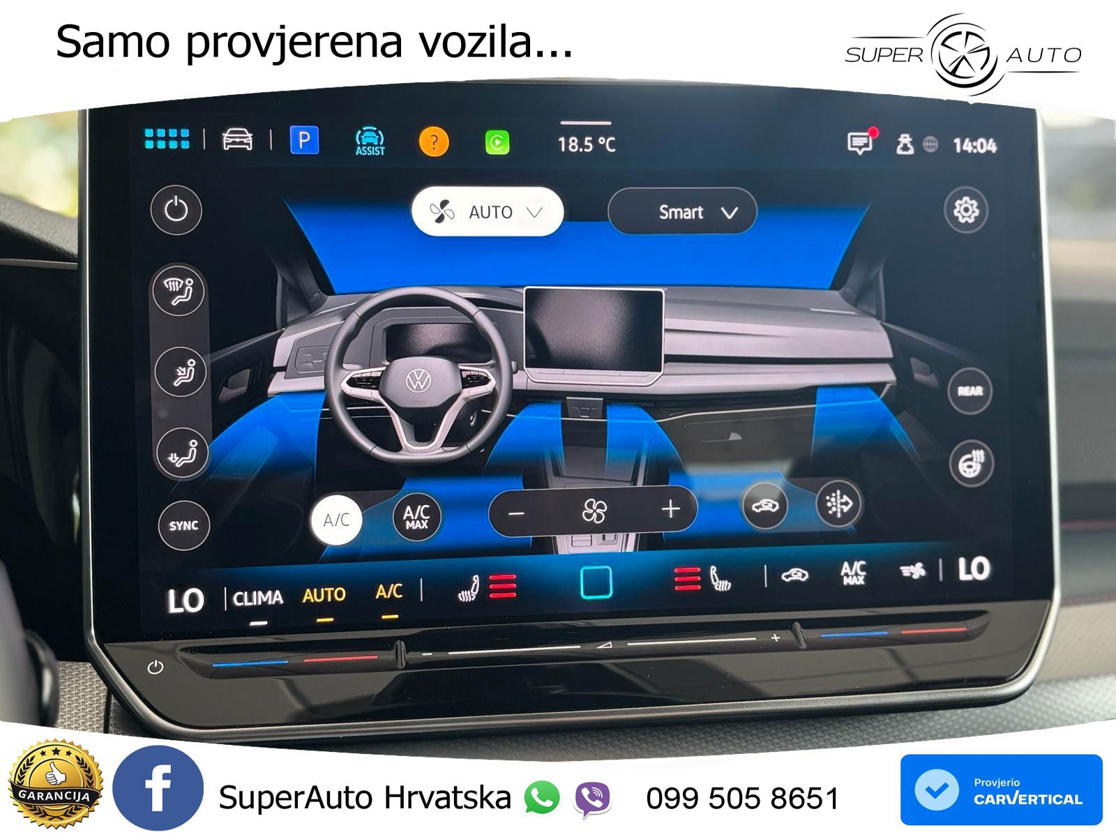 VW Golf LED+GR SJED+ACC