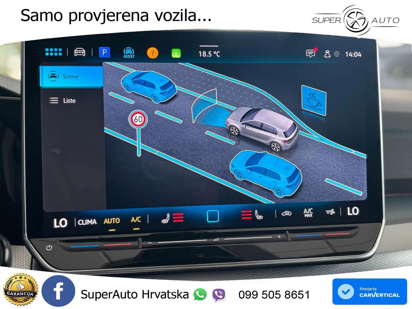 VW Golf LED+GR SJED+ACC