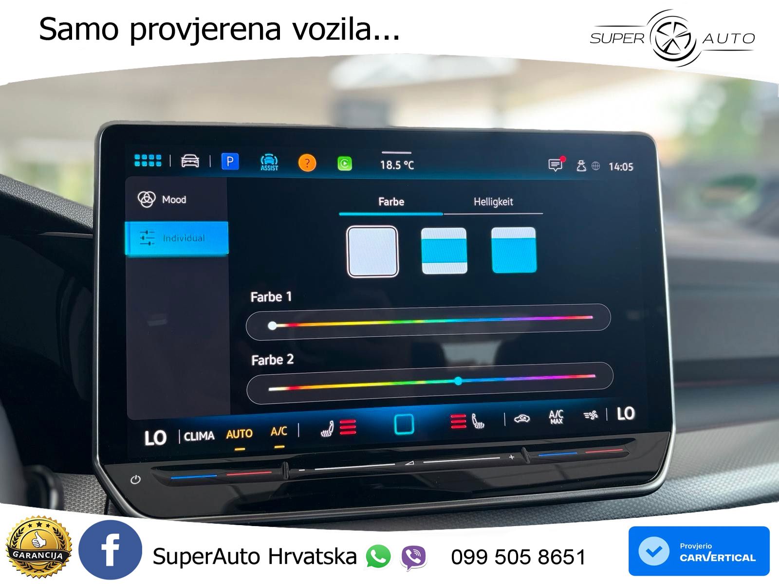 VW Golf LED+GR SJED+ACC