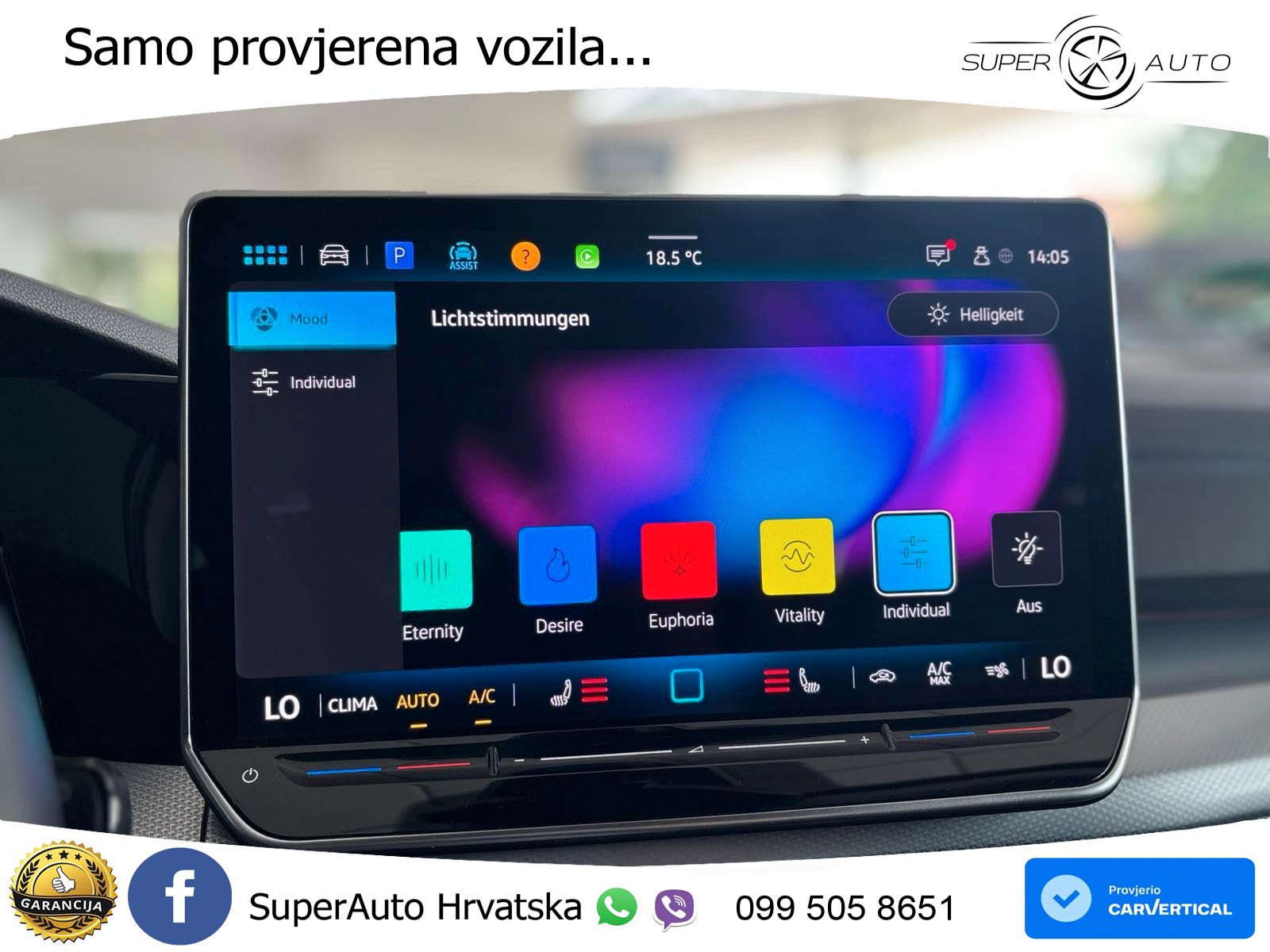 VW Golf LED+GR SJED+ACC