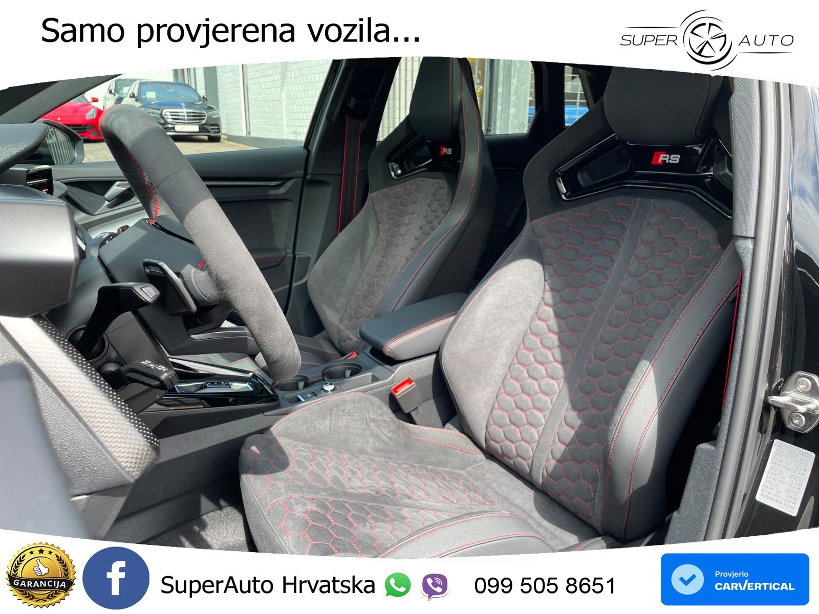 Audi RS3 Sedan 2.5 TFSI (400 KS) quattro S tronic LED+GR SJED+ACC
