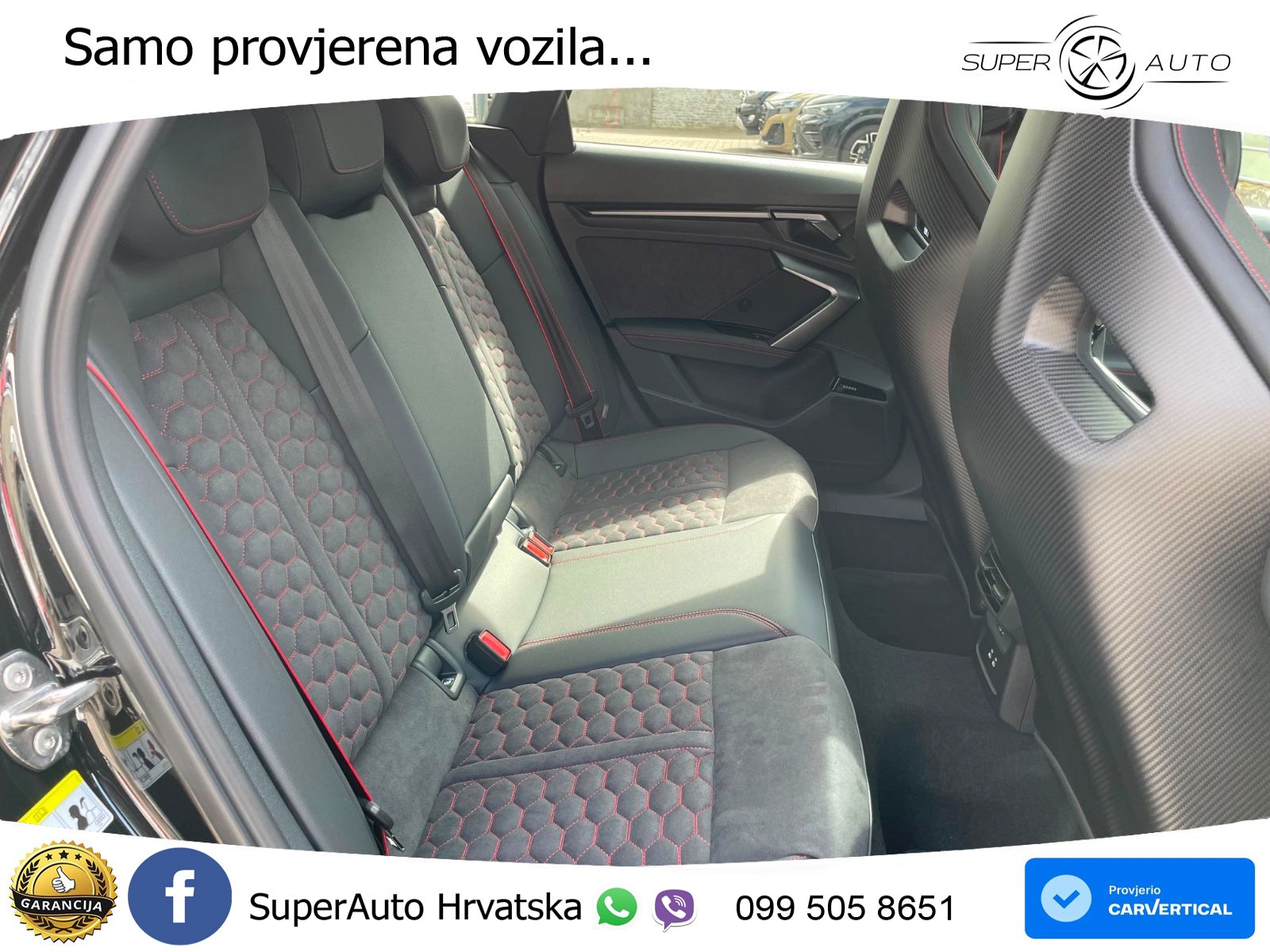 Audi RS3 Sedan 2.5 TFSI (400 KS) quattro S tronic LED+GR SJED+ACC