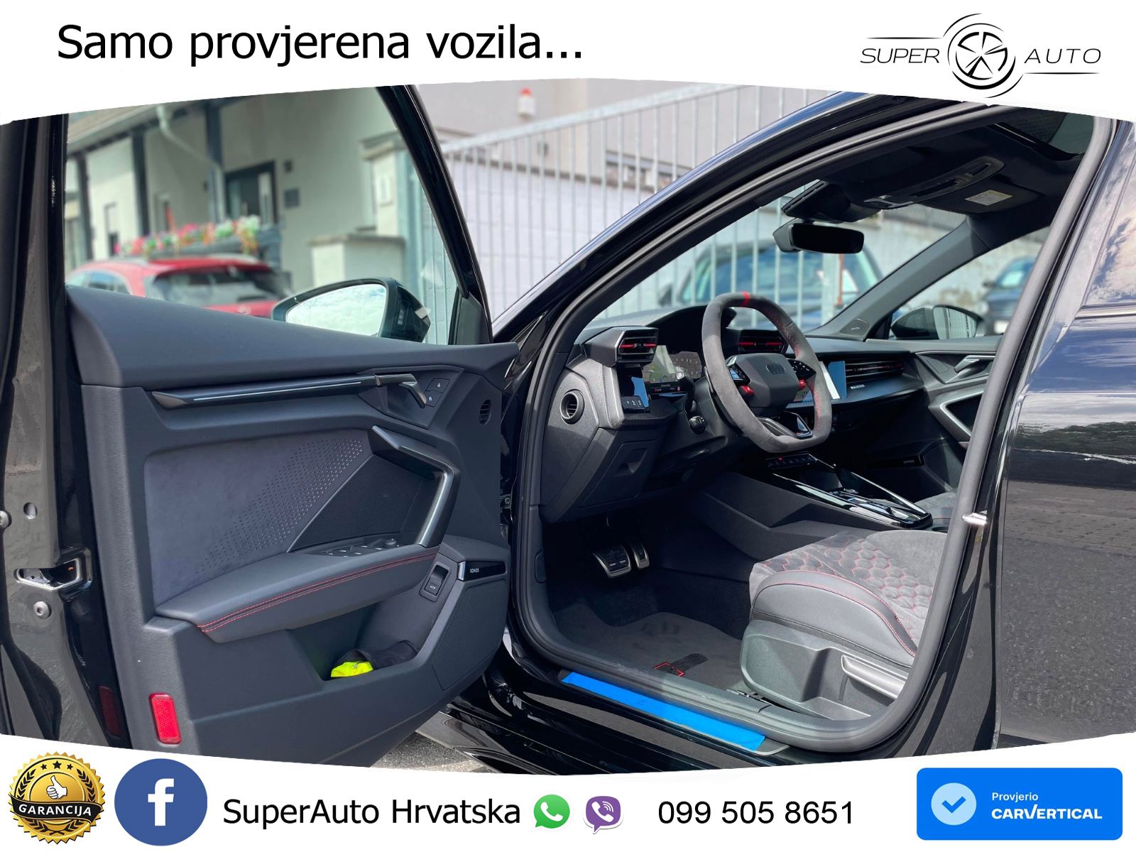 Audi RS3 Sedan 2.5 TFSI (400 KS) quattro S tronic LED+GR SJED+ACC