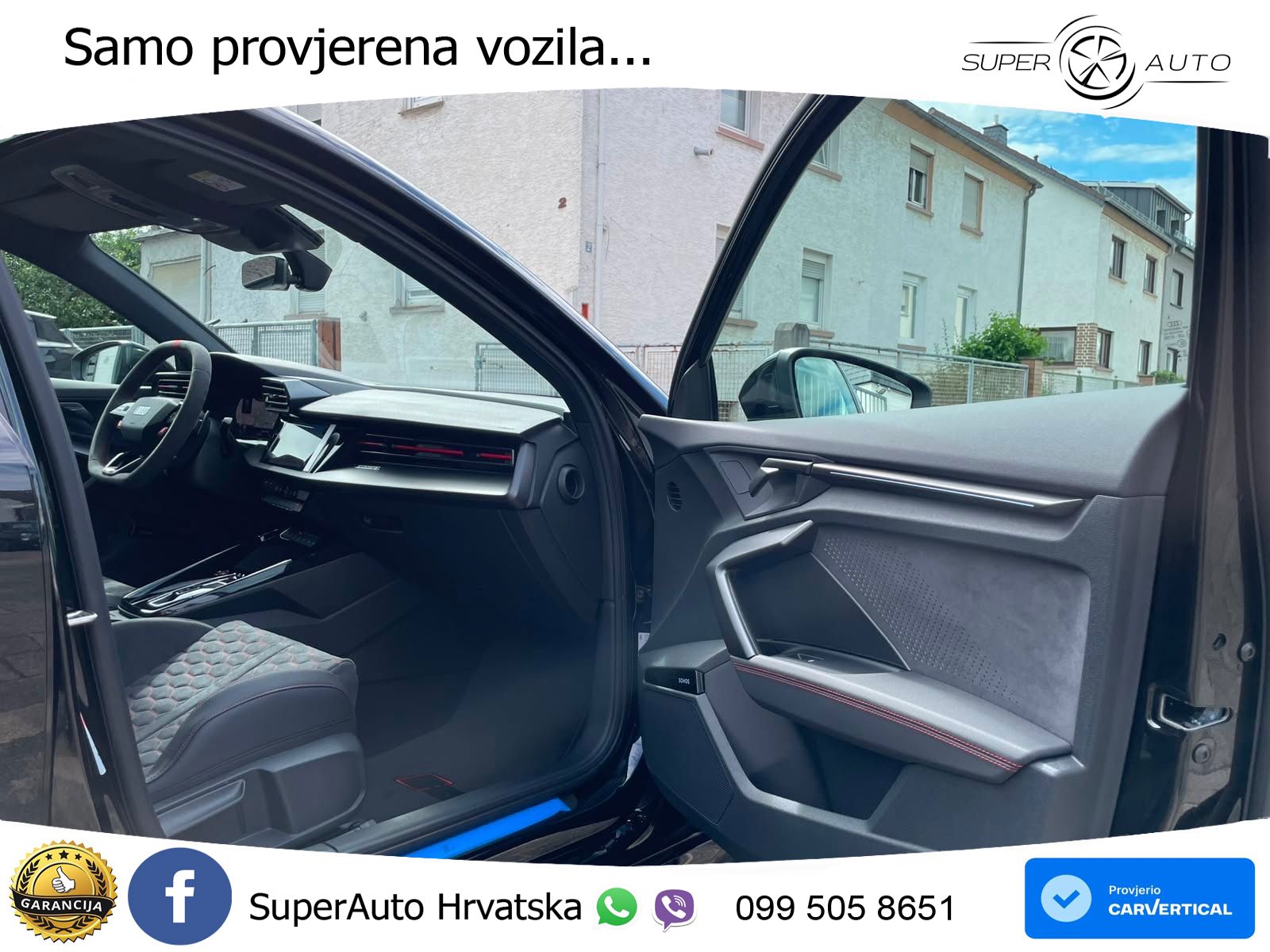 Audi RS3 Sedan 2.5 TFSI (400 KS) quattro S tronic LED+GR SJED+ACC