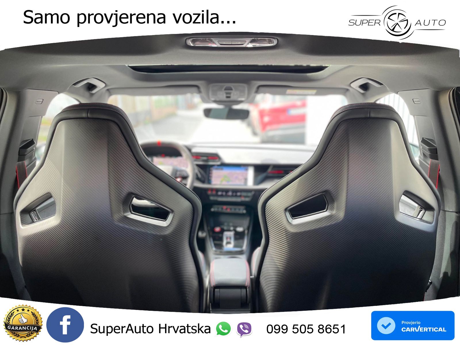 Audi RS3 Sedan 2.5 TFSI (400 KS) quattro S tronic LED+GR SJED+ACC
