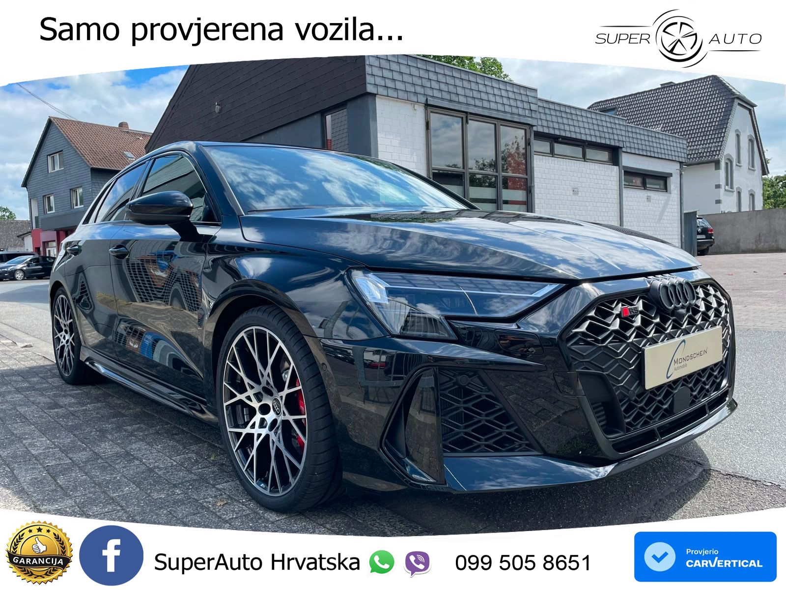 Audi RS3 Sedan 2.5 TFSI (400 KS) quattro S tronic LED+GR SJED+ACC