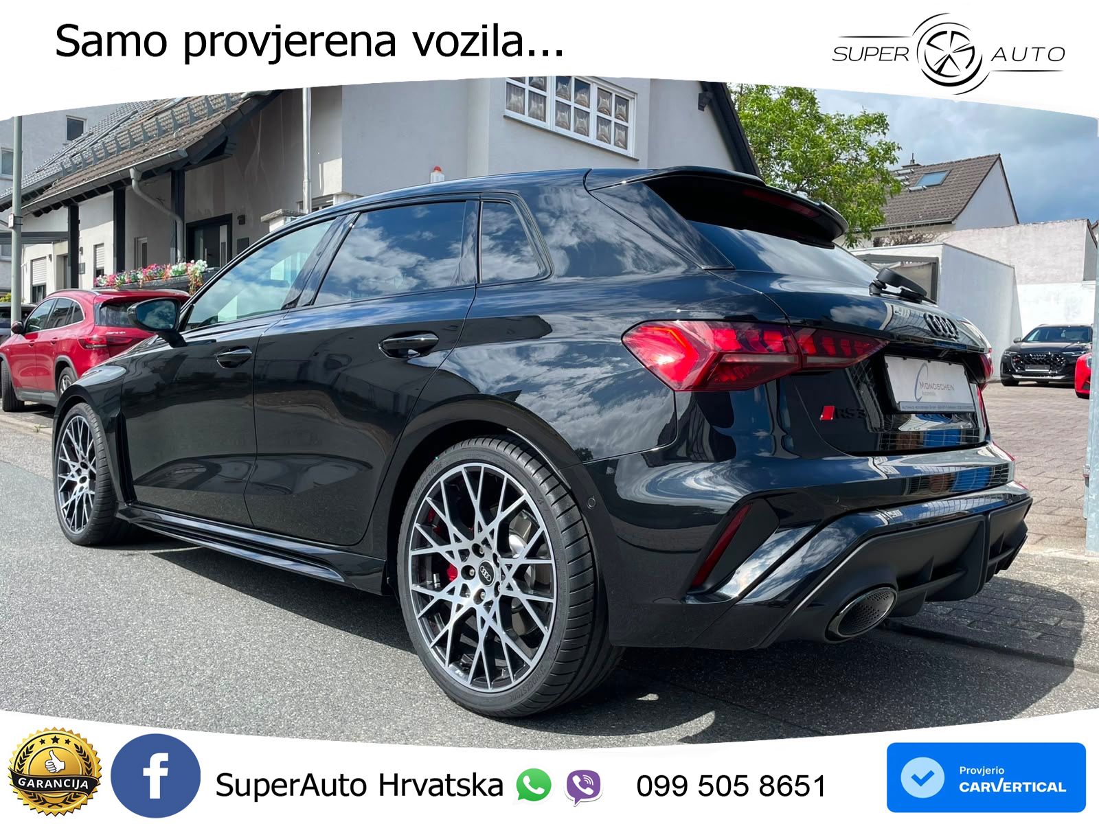 Audi RS3 Sedan 2.5 TFSI (400 KS) quattro S tronic LED+GR SJED+ACC