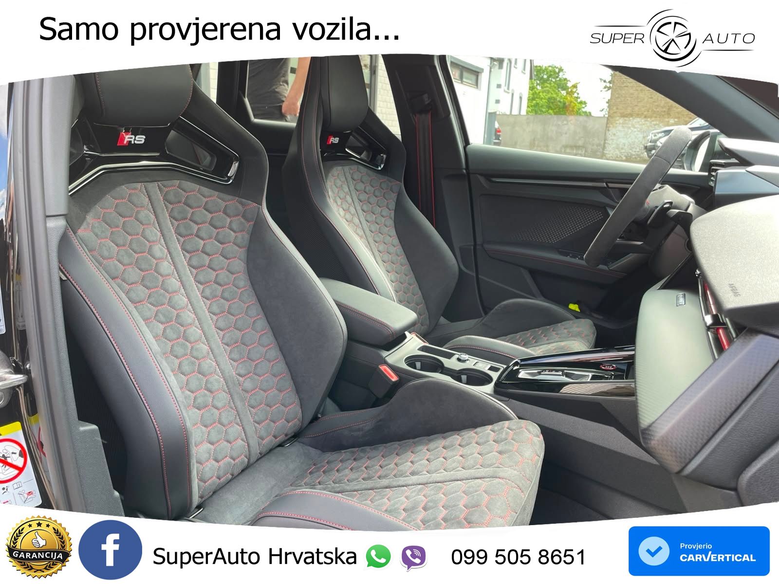 Audi RS3 Sedan 2.5 TFSI (400 KS) quattro S tronic LED+GR SJED+ACC