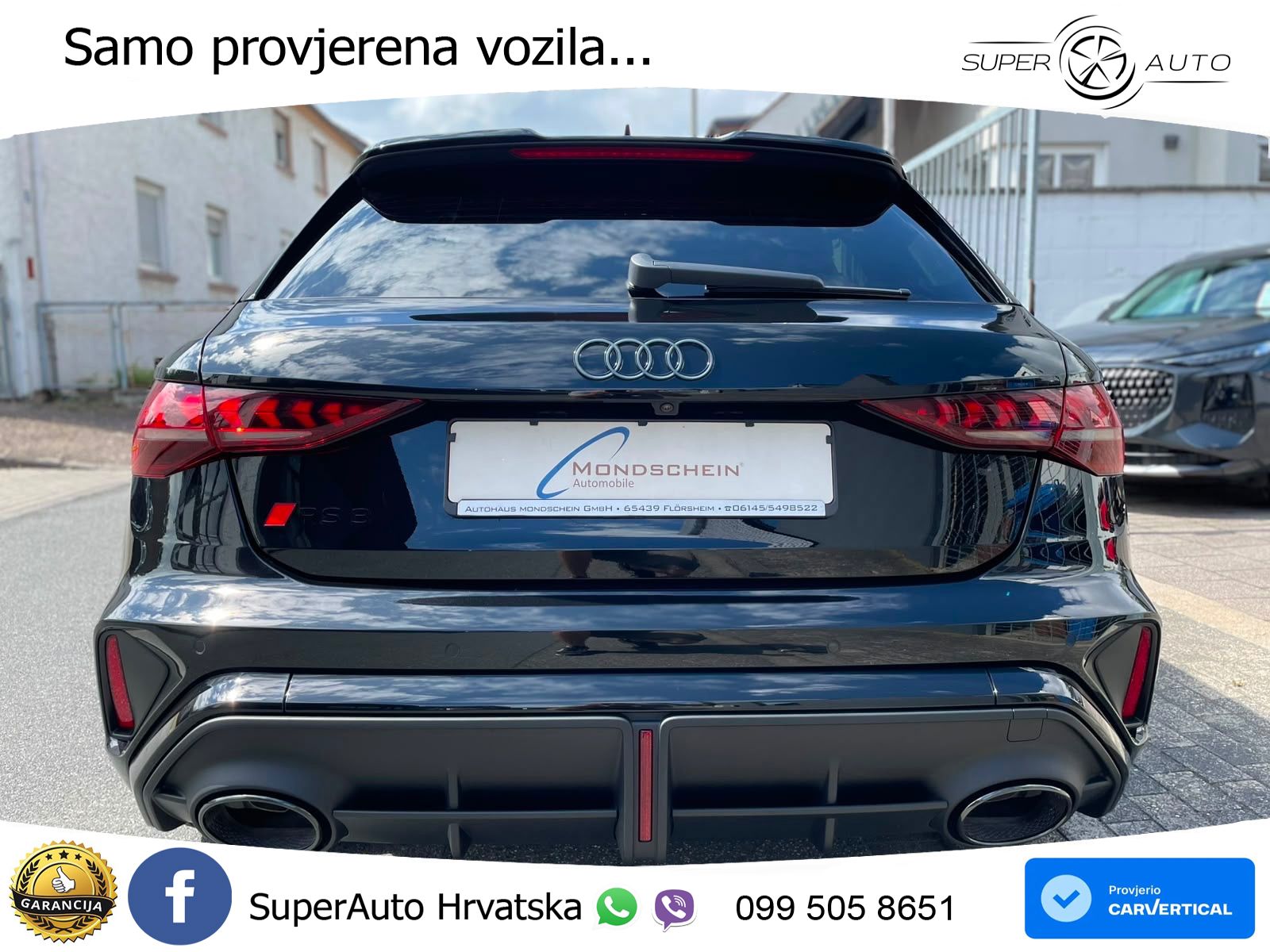 Audi RS3 Sedan 2.5 TFSI (400 KS) quattro S tronic LED+GR SJED+ACC