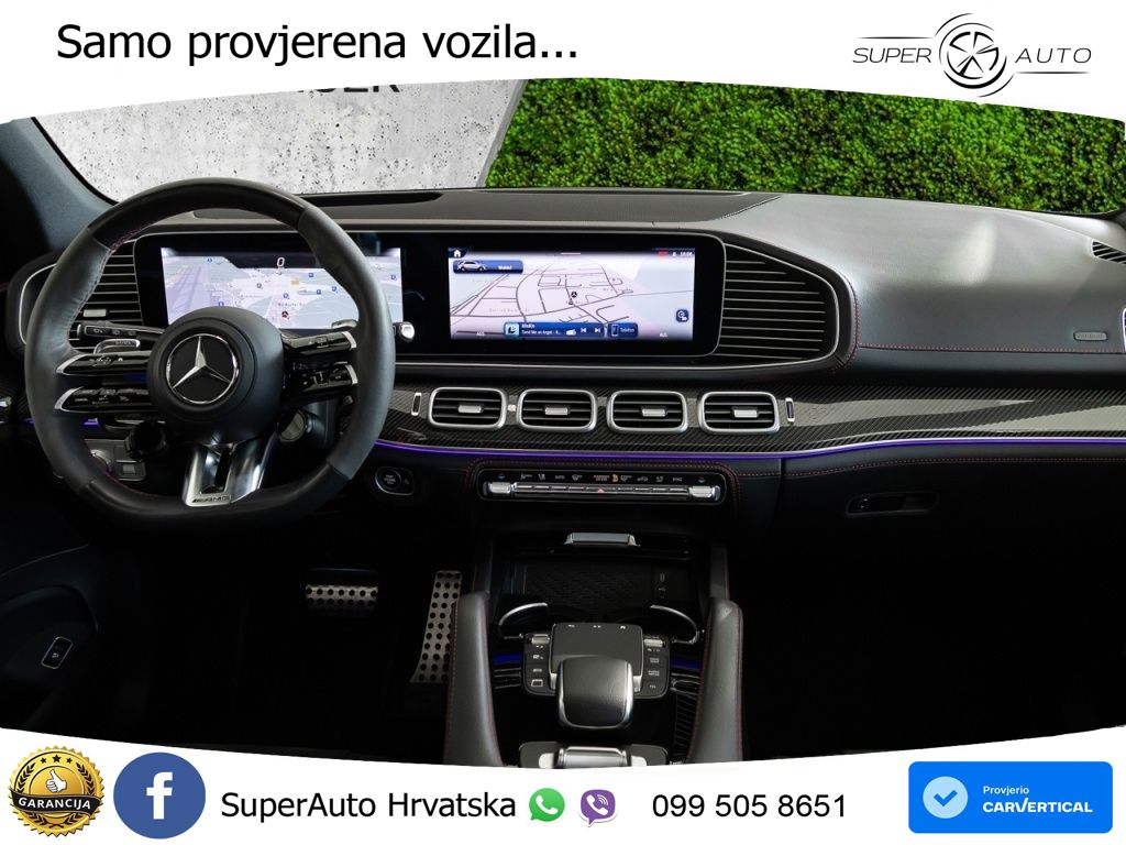 Mercedes AMG GLE 53 (435 KS) EQ Boost 4MATIC+ AMG SPEEDSHIFT TCT 9G LED+GR SJED+ACC
