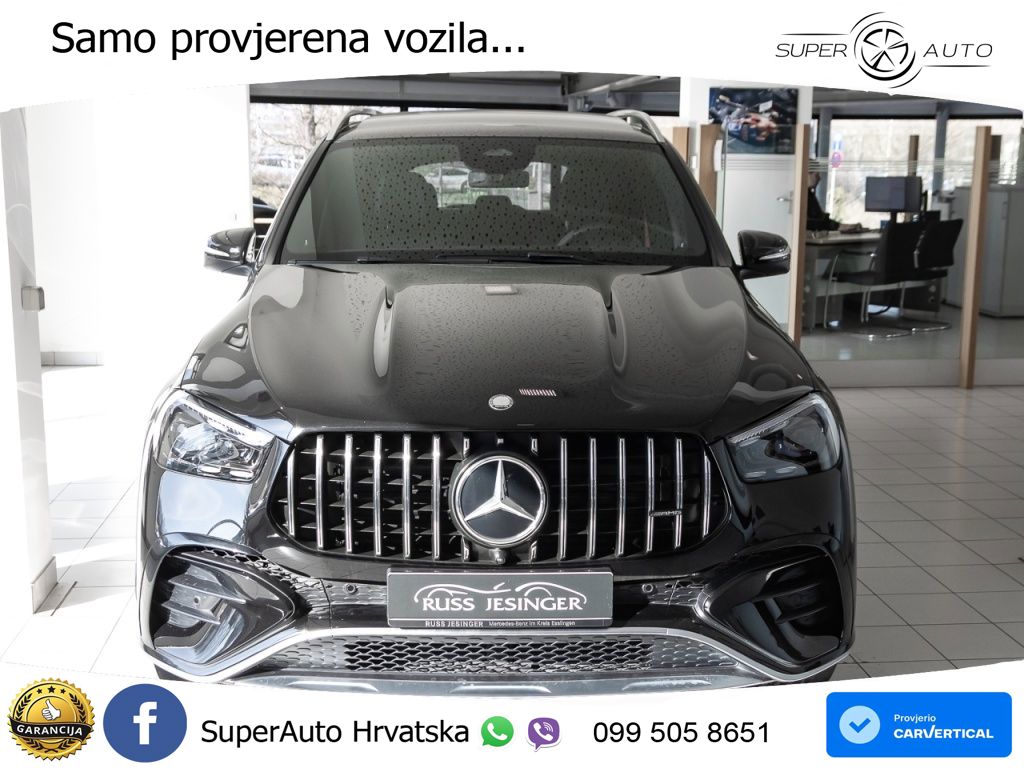 Mercedes AMG GLE 53 (435 KS) EQ Boost 4MATIC+ AMG SPEEDSHIFT TCT 9G LED+GR SJED+ACC