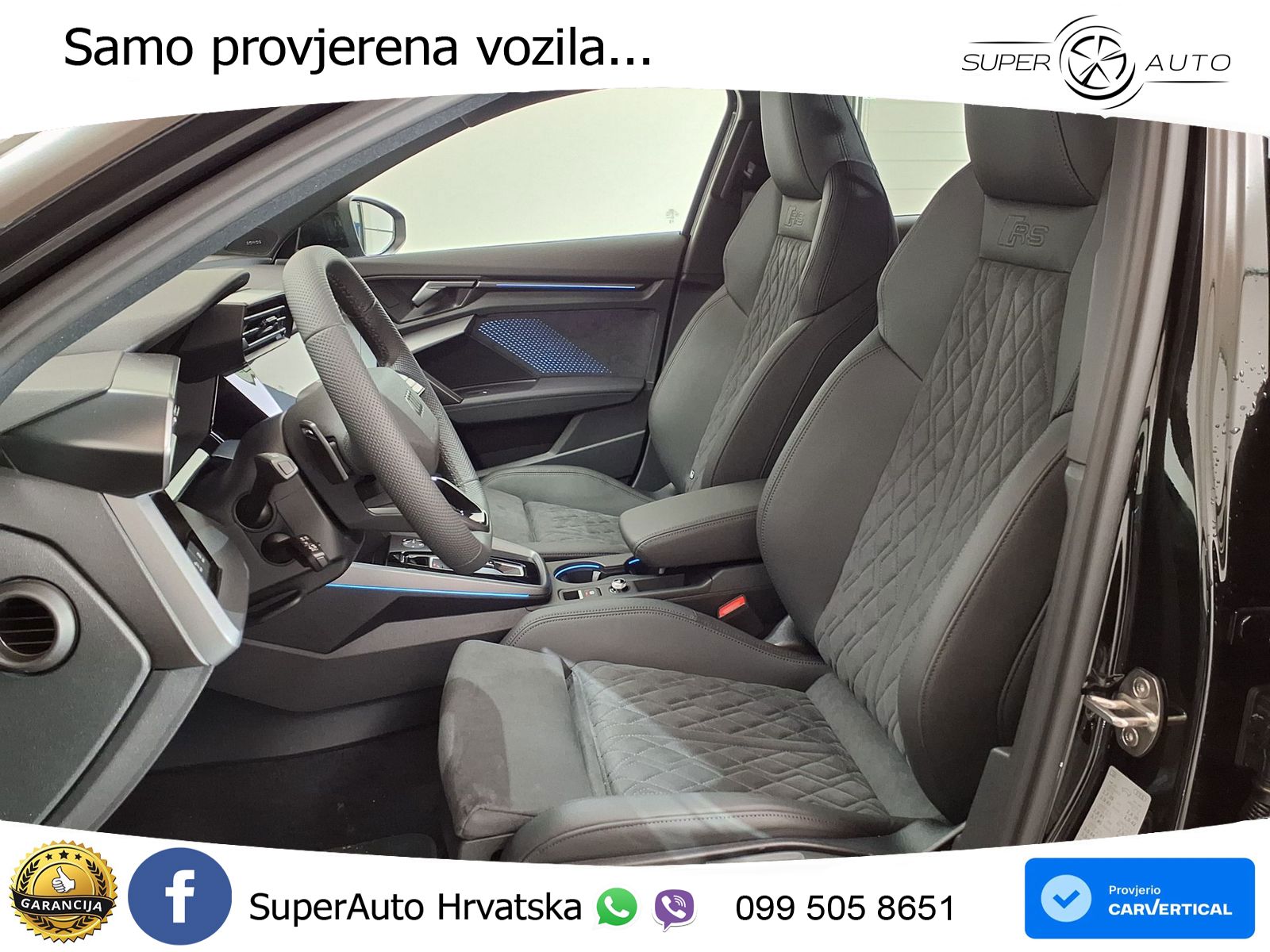 Audi RS3 Sedan 2.5 TFSI (400 KS) quattro S tronic LED+GR SJED+ACC