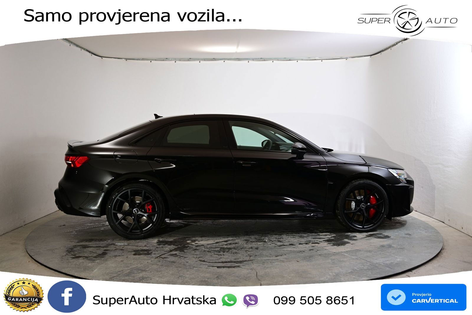 Audi RS3 Sedan 2.5 TFSI (400 KS) quattro S tronic LED+GR SJED+ACC