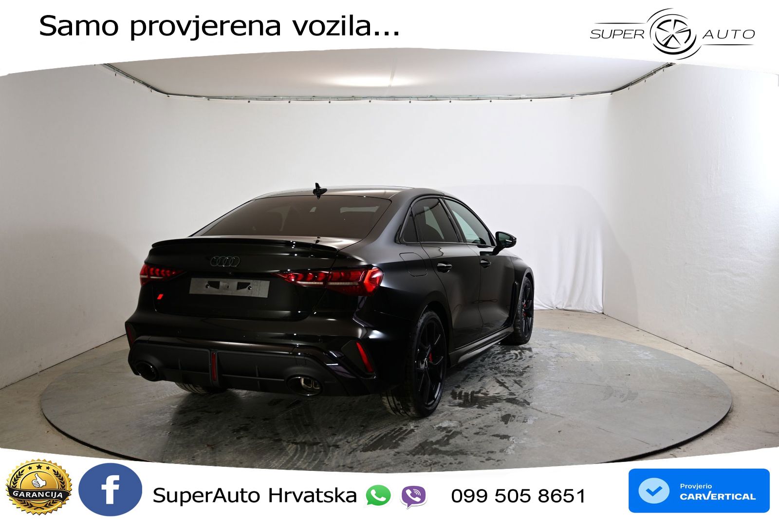 Audi RS3 Sedan 2.5 TFSI (400 KS) quattro S tronic LED+GR SJED+ACC