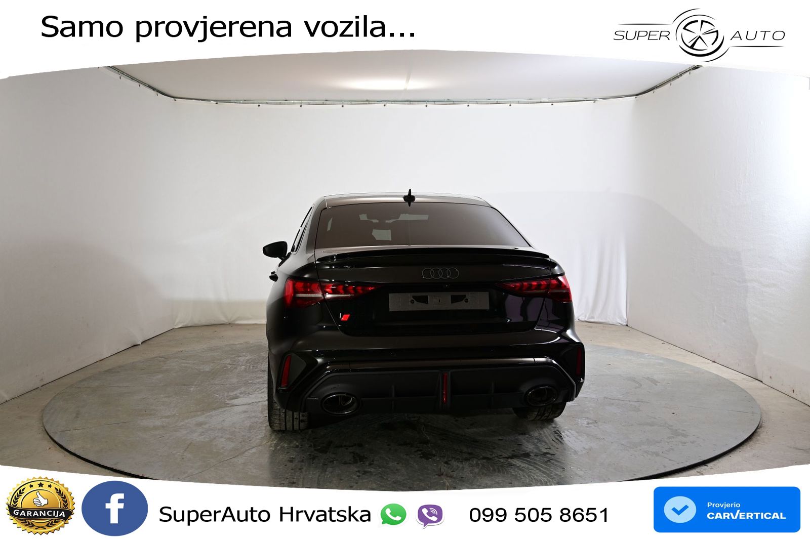 Audi RS3 Sedan 2.5 TFSI (400 KS) quattro S tronic LED+GR SJED+ACC