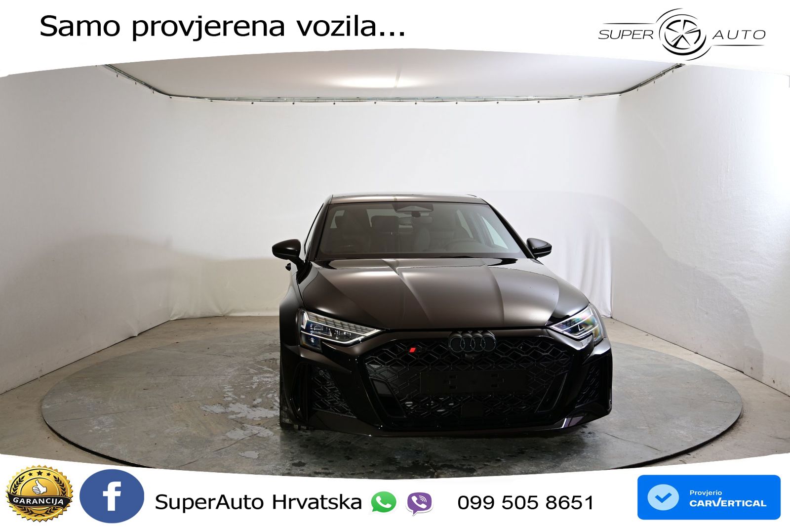 Audi RS3 Sedan 2.5 TFSI (400 KS) quattro S tronic LED+GR SJED+ACC