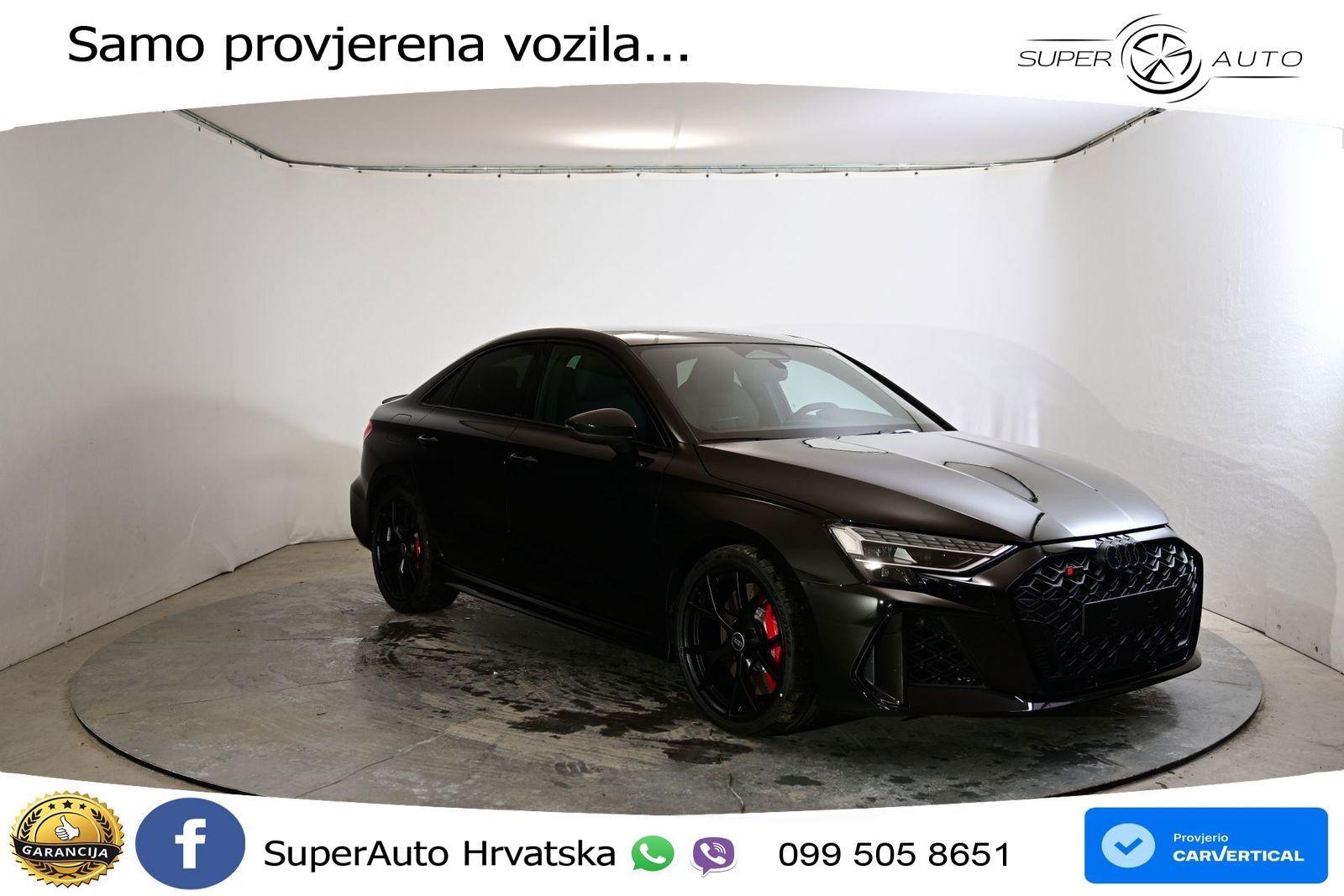 Audi RS3 Sedan 2.5 TFSI (400 KS) quattro S tronic LED+GR SJED+ACC