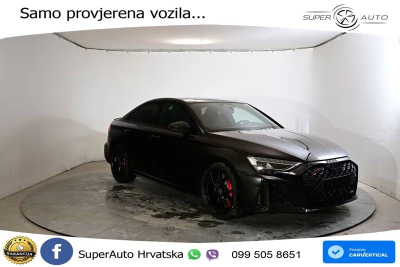 Audi RS3 Sedan 2.5 TFSI (400 KS) quattro S tronic LED+GR SJED+ACC
