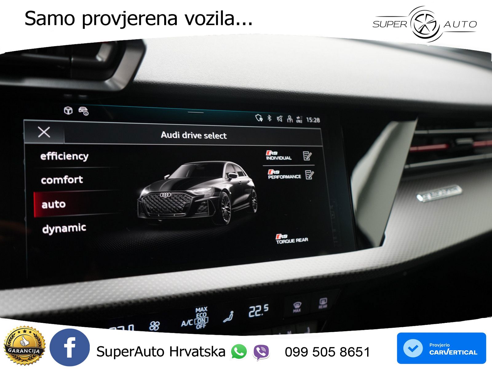Audi RS3 Sportback 2.5 TFSI (400 KS) quattro S tronic