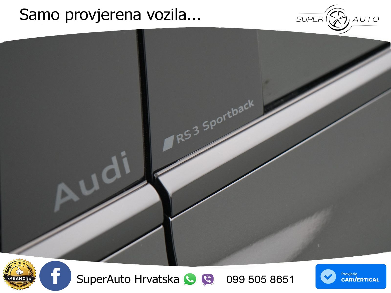 Audi RS3 Sportback 2.5 TFSI (400 KS) quattro S tronic
